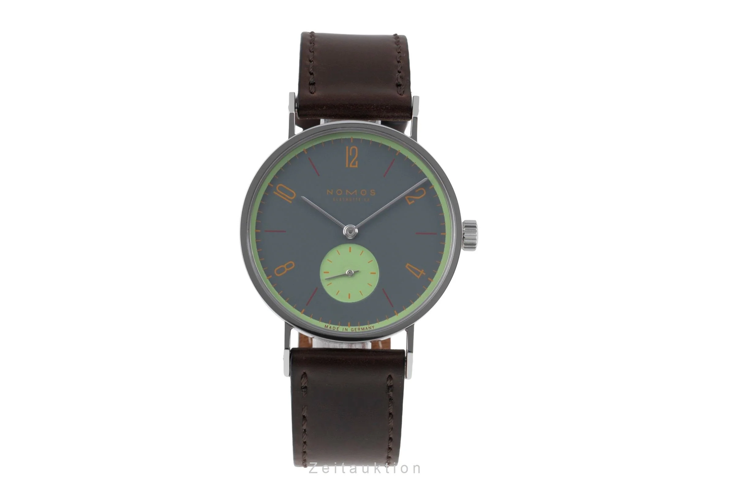 Nomos Tangente steel manual winding unisex Tangente Super 30 Feldmausgrau Limited  [2506745] - Image 5