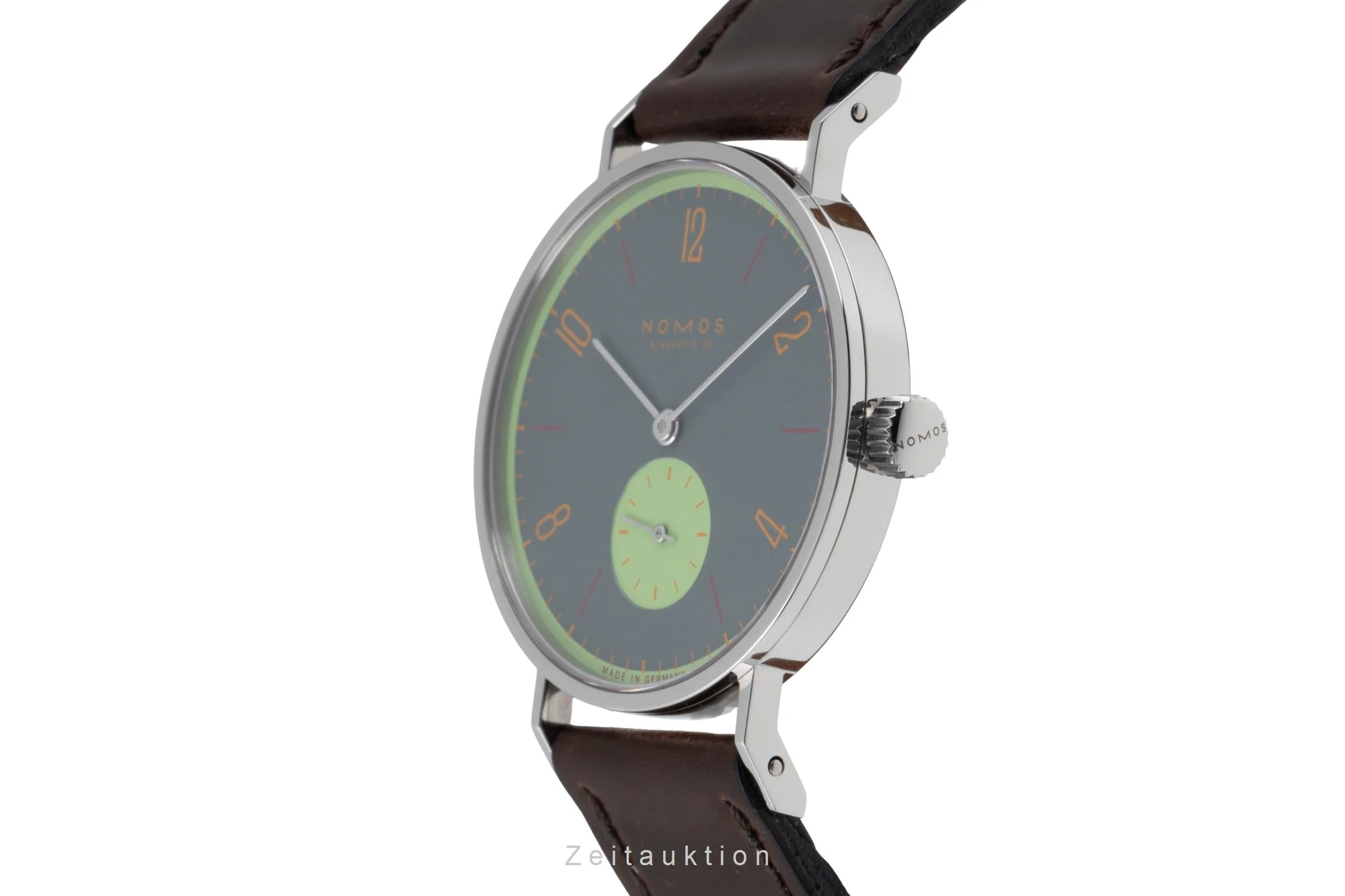 Nomos Tangente steel manual winding unisex Tangente Super 30 Feldmausgrau Limited  [2506745] - Image 7