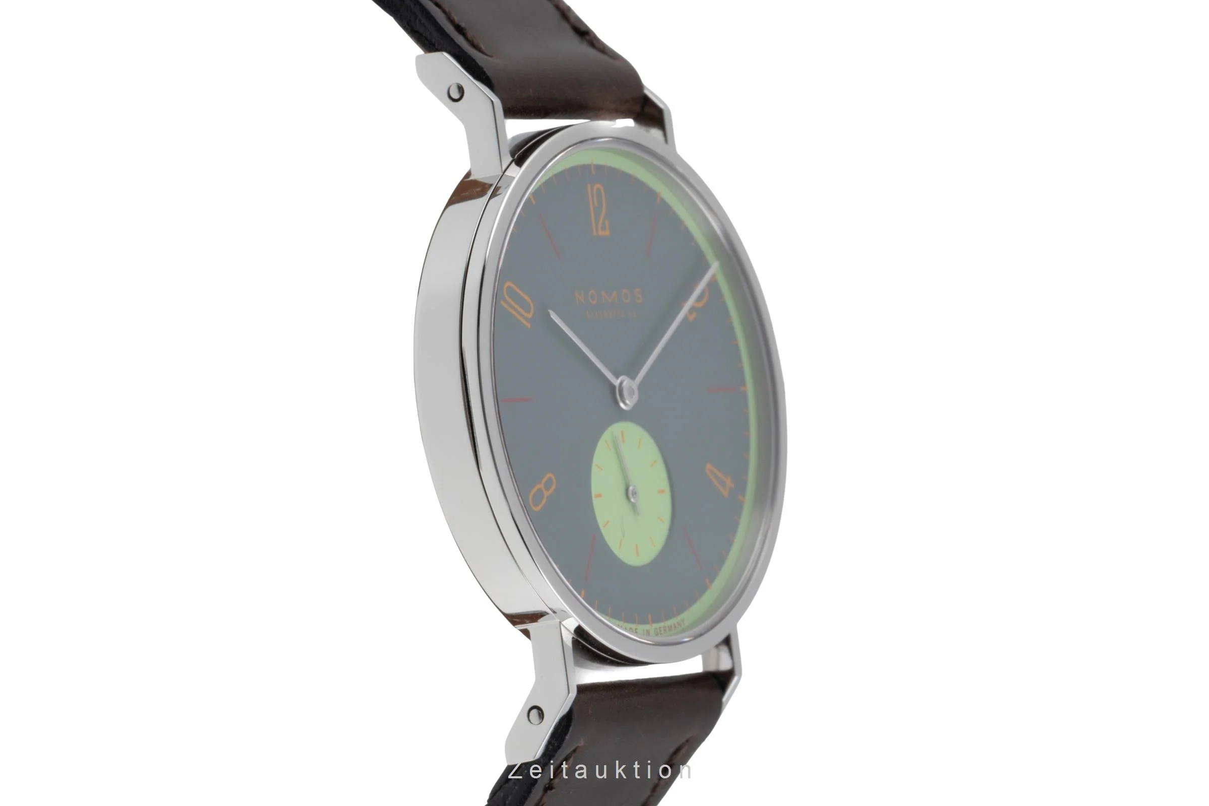 Nomos Tangente steel manual winding unisex Tangente Super 30 Feldmausgrau Limited  [2506745] - Image 8