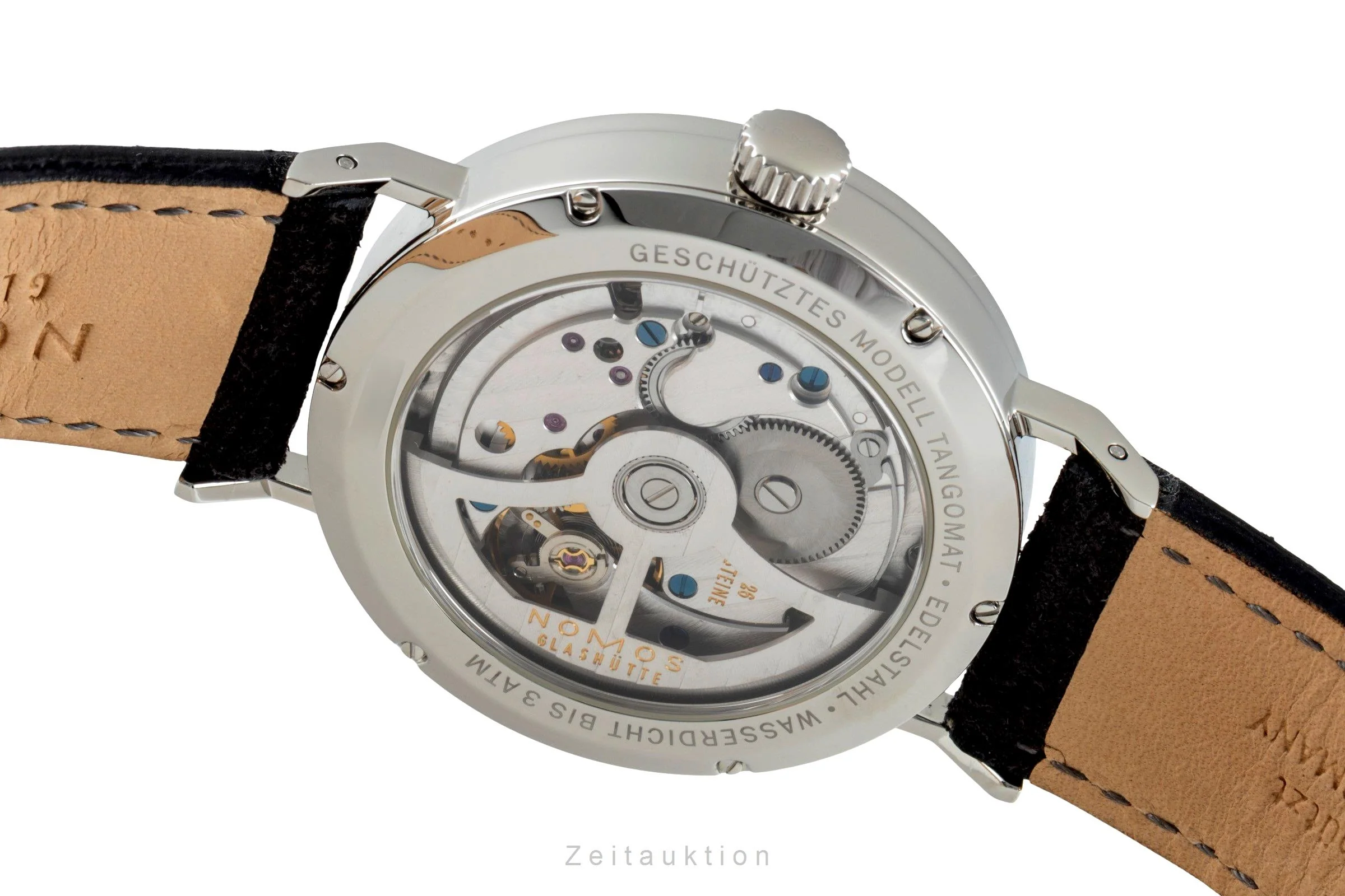 Nomos Tangomat steel automatic men's watch 601  [2505639] - Image 12