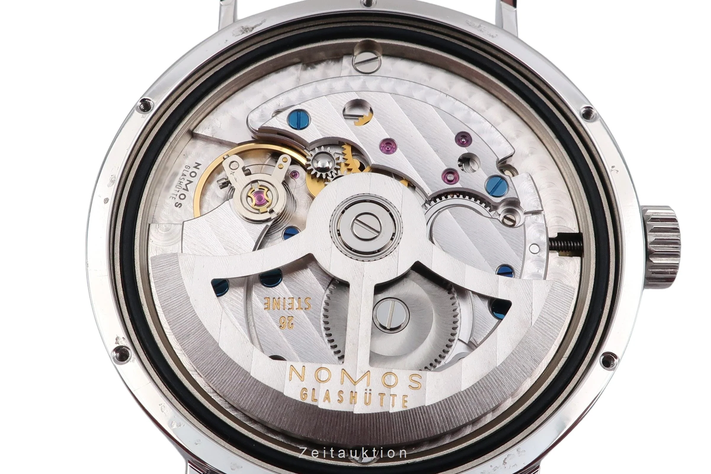 Nomos Tangomat steel automatic men's watch 601  [2505639] - Image 15
