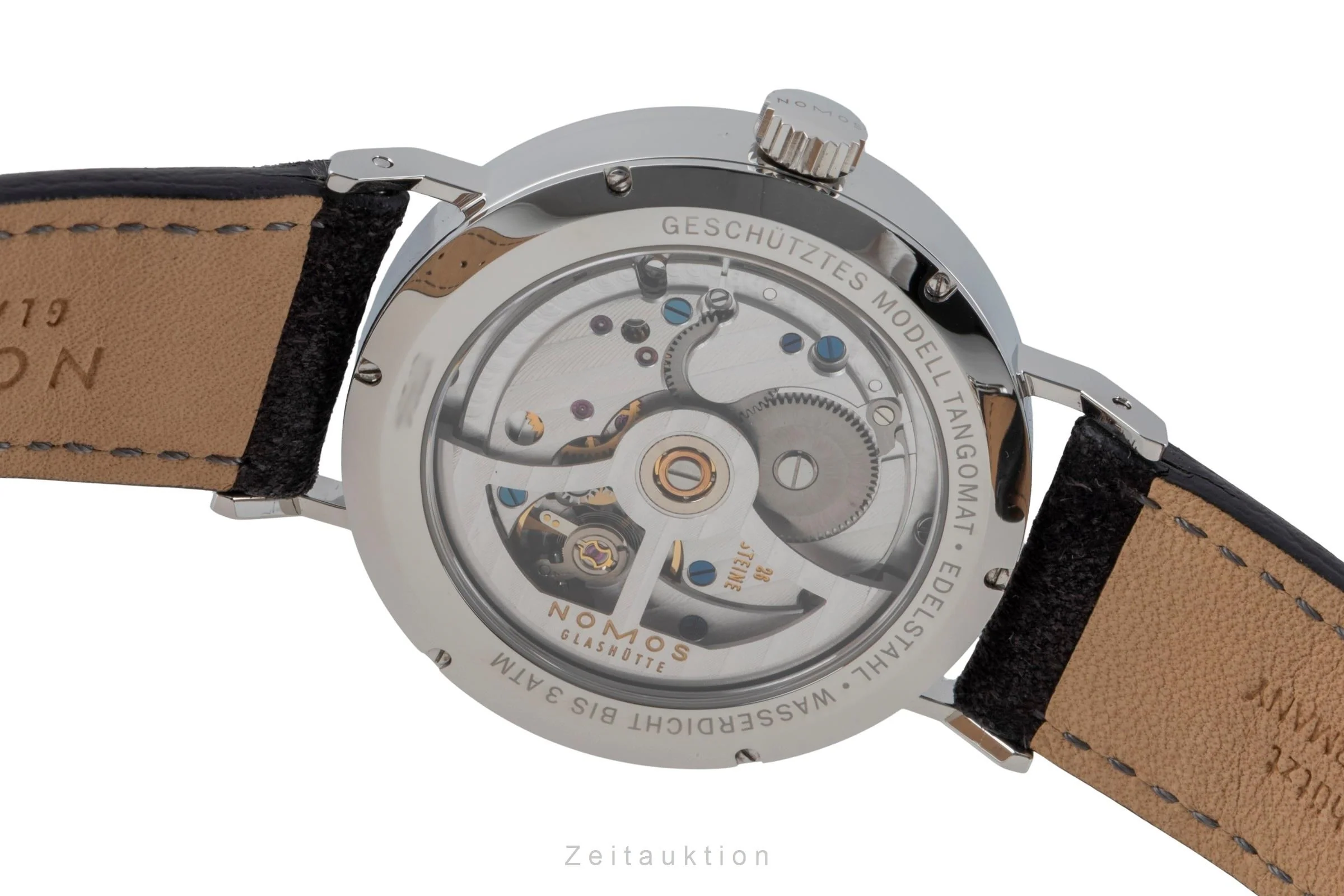 Nomos Tangomat steel automatic men's watch 603  [2506199] - Image 12