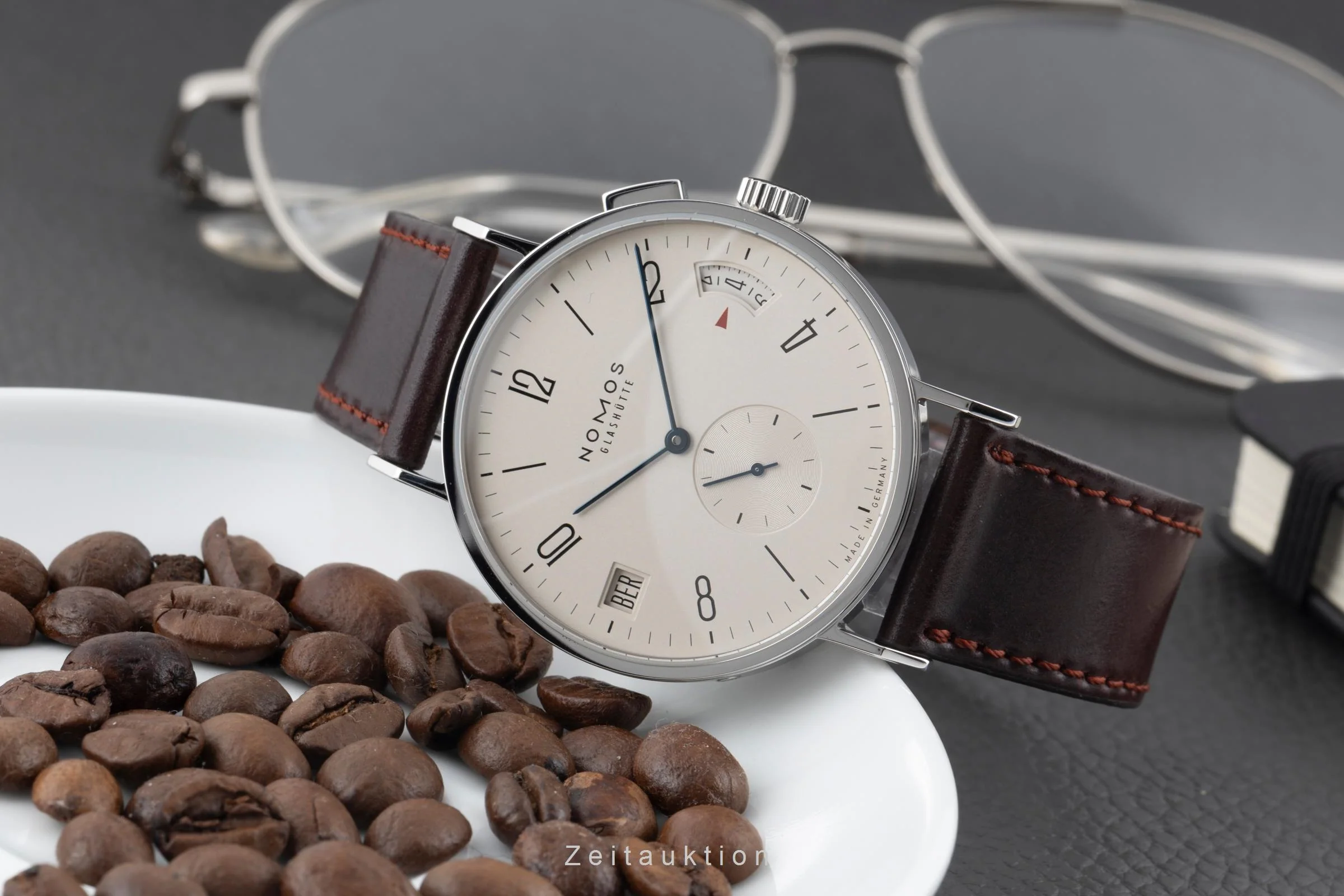 Nomos Tangomat steel automatic men's watch 635 LP: 4040EUR  [2600234] - Image 3