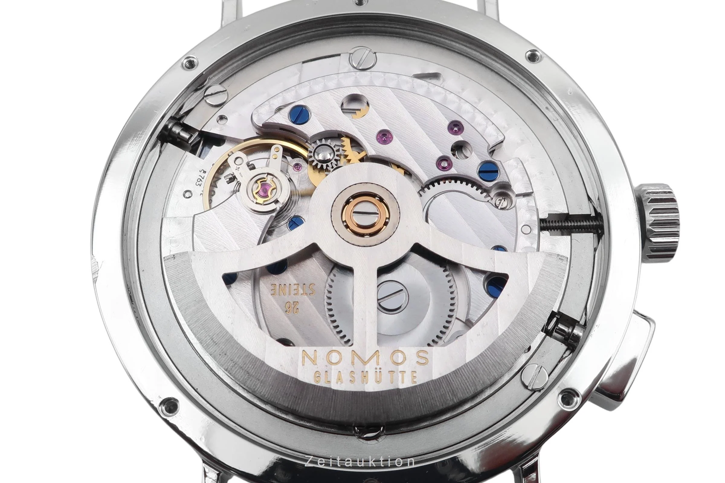 Nomos Tangomat steel automatic men's watch 637  [2600282] - Image 15