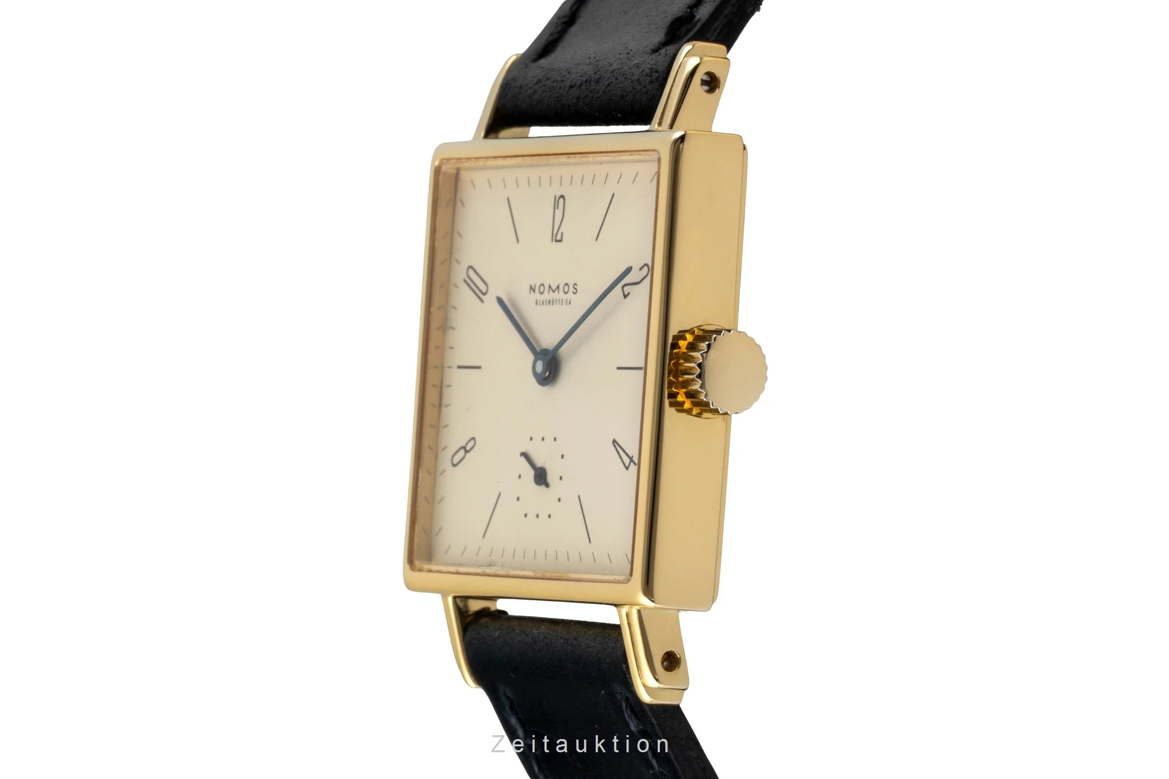 Nomos Tetra 18 ct gold manual winding men's watch Tetra Gold  [2600704] - Image 7