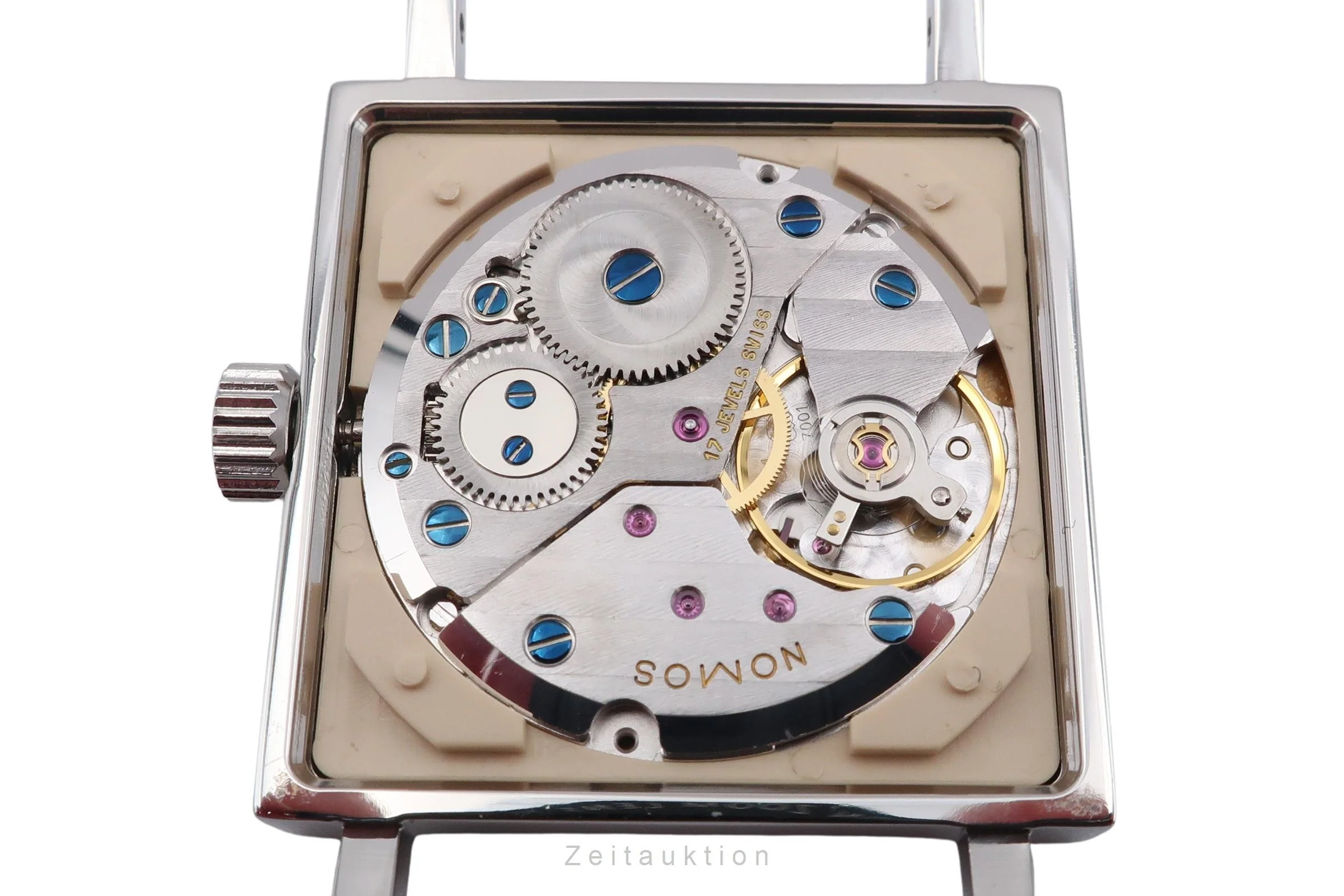 Nomos Tetra steel manual winding men's watch 401  [2505141] - Image 14