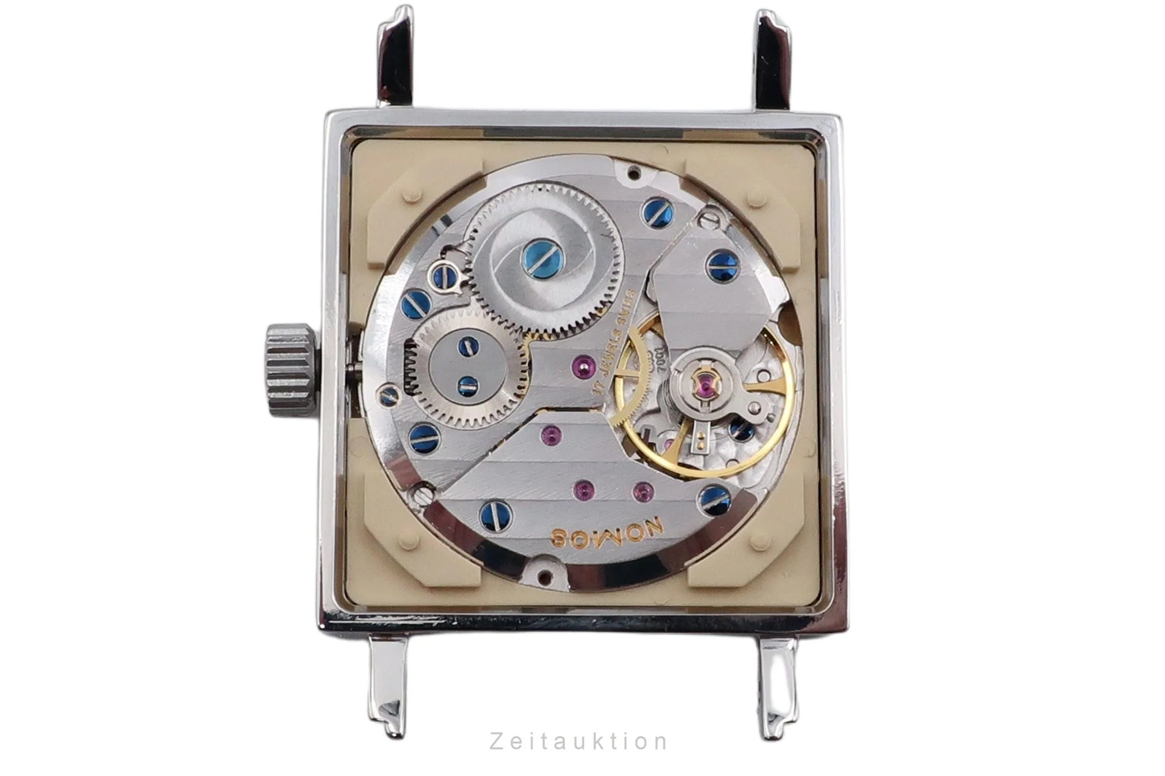 Nomos Tetra steel manual winding men's watch 401  [2600411] - Image 14