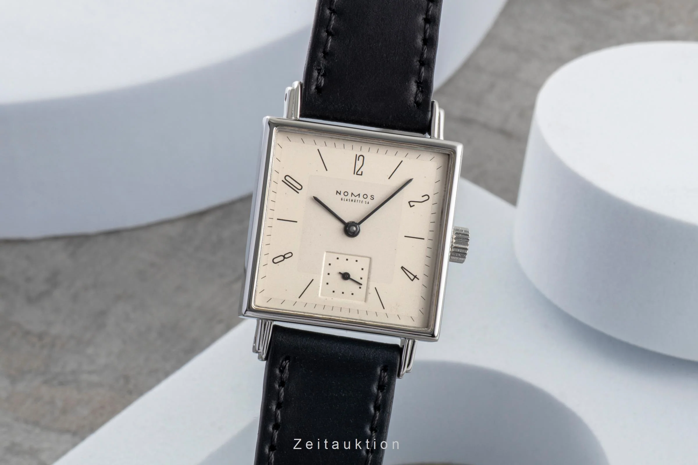Nomos Tetra steel manual winding men's watch 401  [2600411] - Image 2