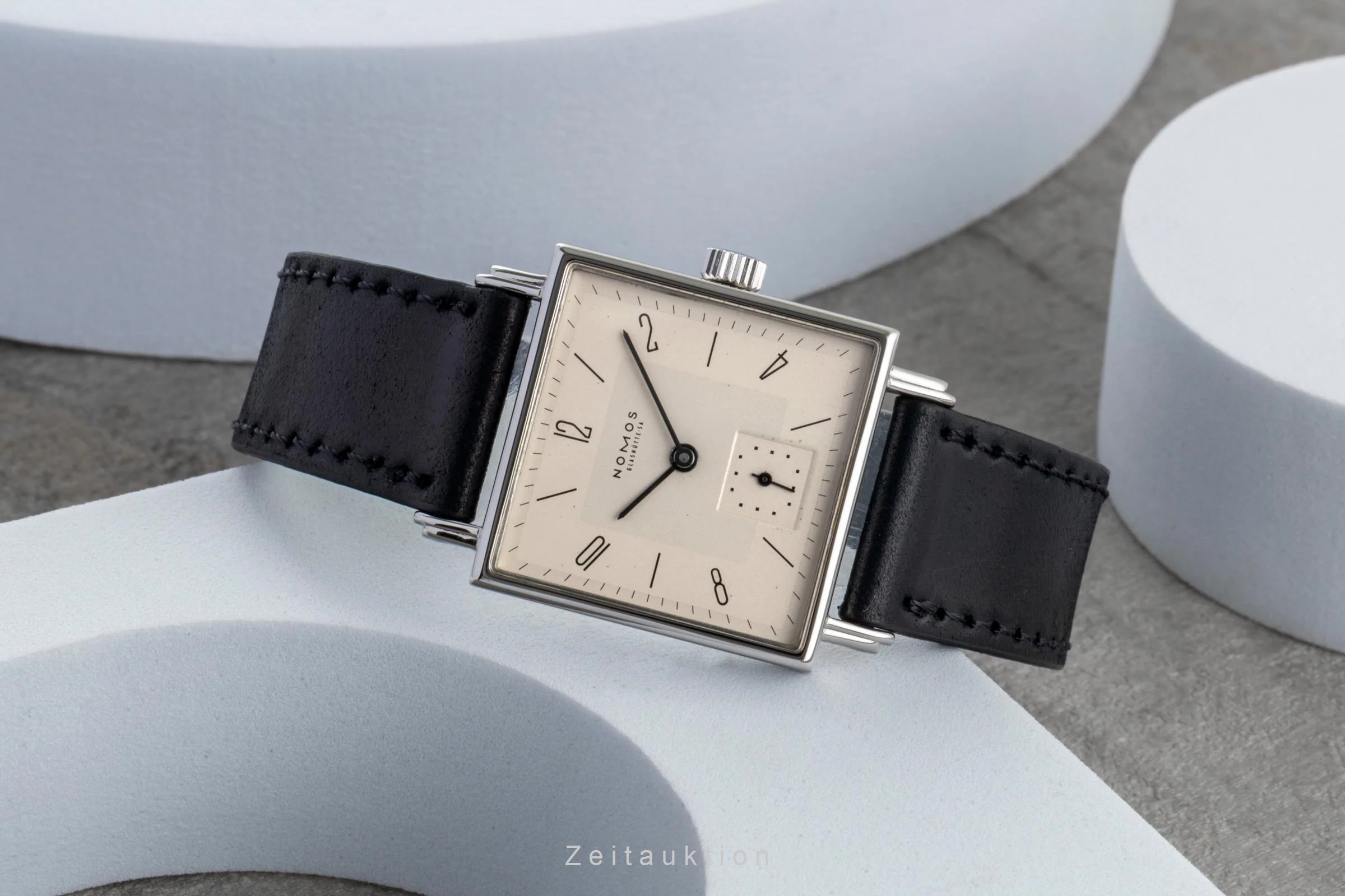 Nomos Tetra steel manual winding men's watch 401  [2600411] - Image 3