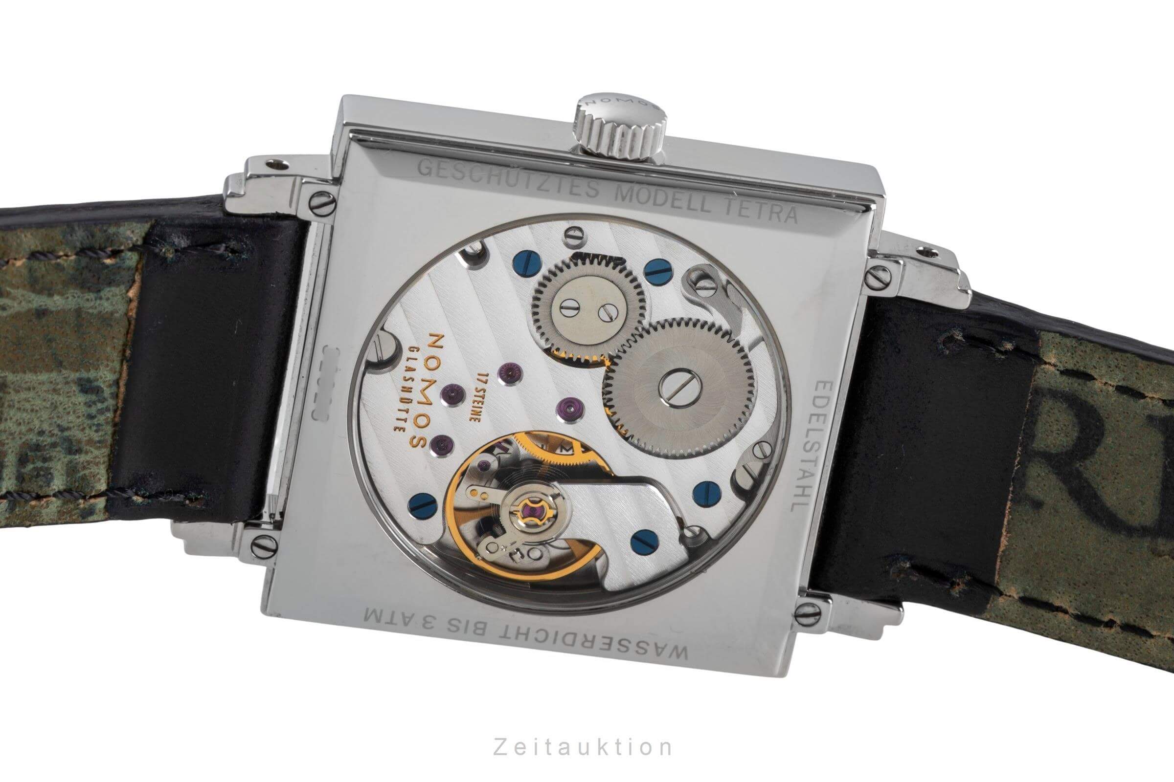 Nomos Tetra steel manual winding men's watch 489 LP: 2180EUR  [2502033] - Image 11