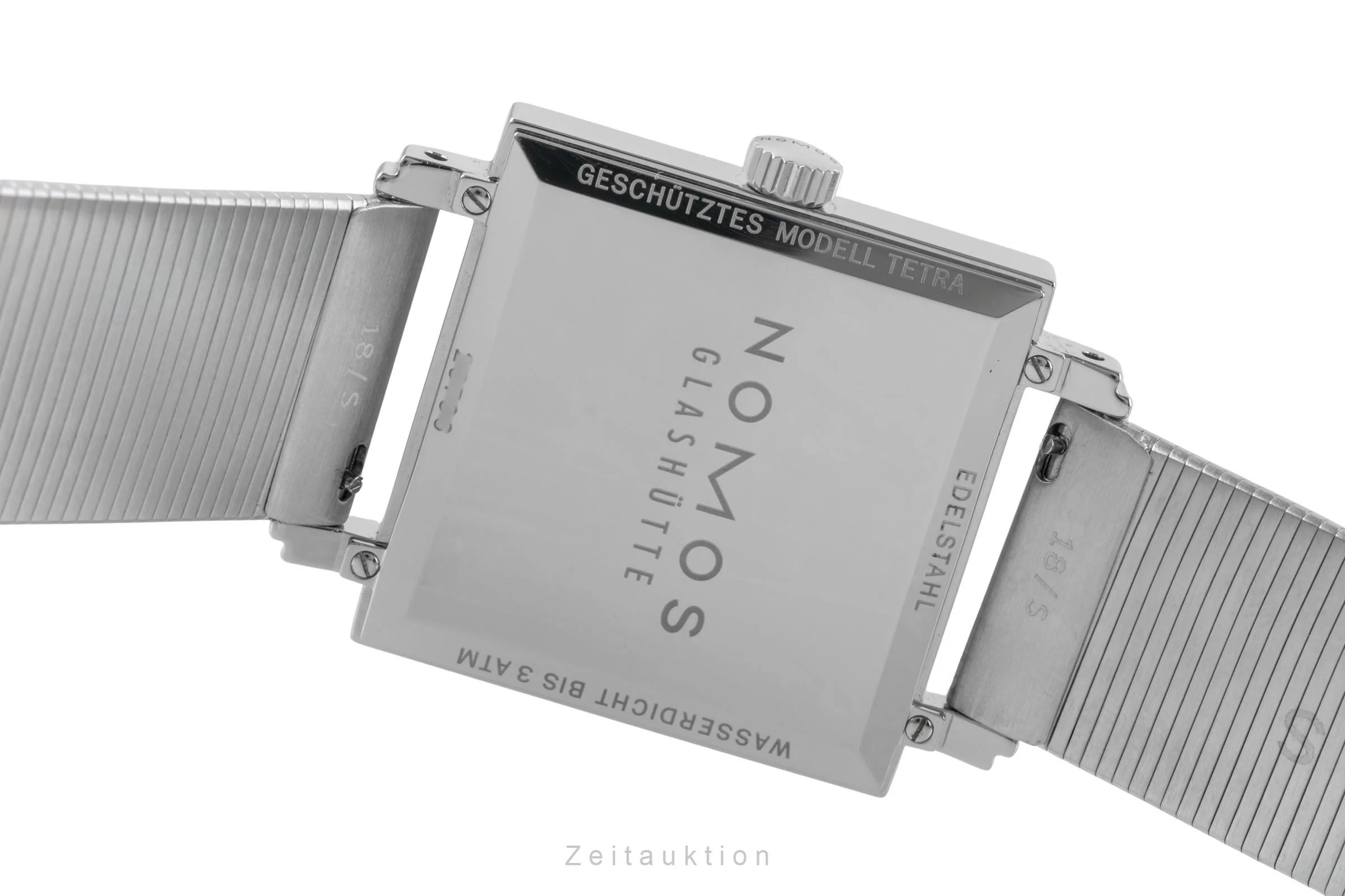 Nomos Tetra steel manual winding unisex 408  [2507020] - Image 13