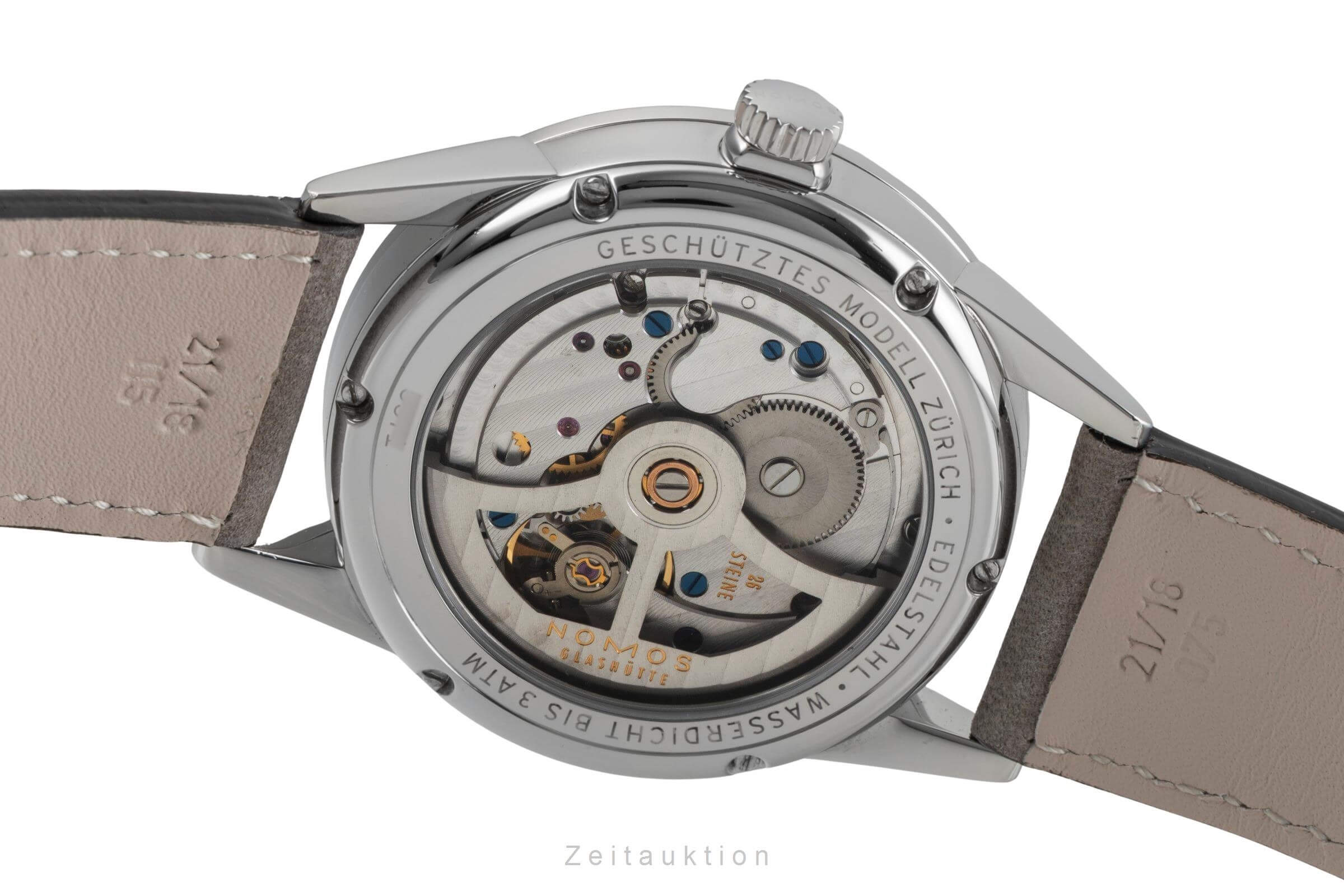Nomos Zürich steel automatic men's watch 802 LP: 3900EUR  [2500822] - Image 10