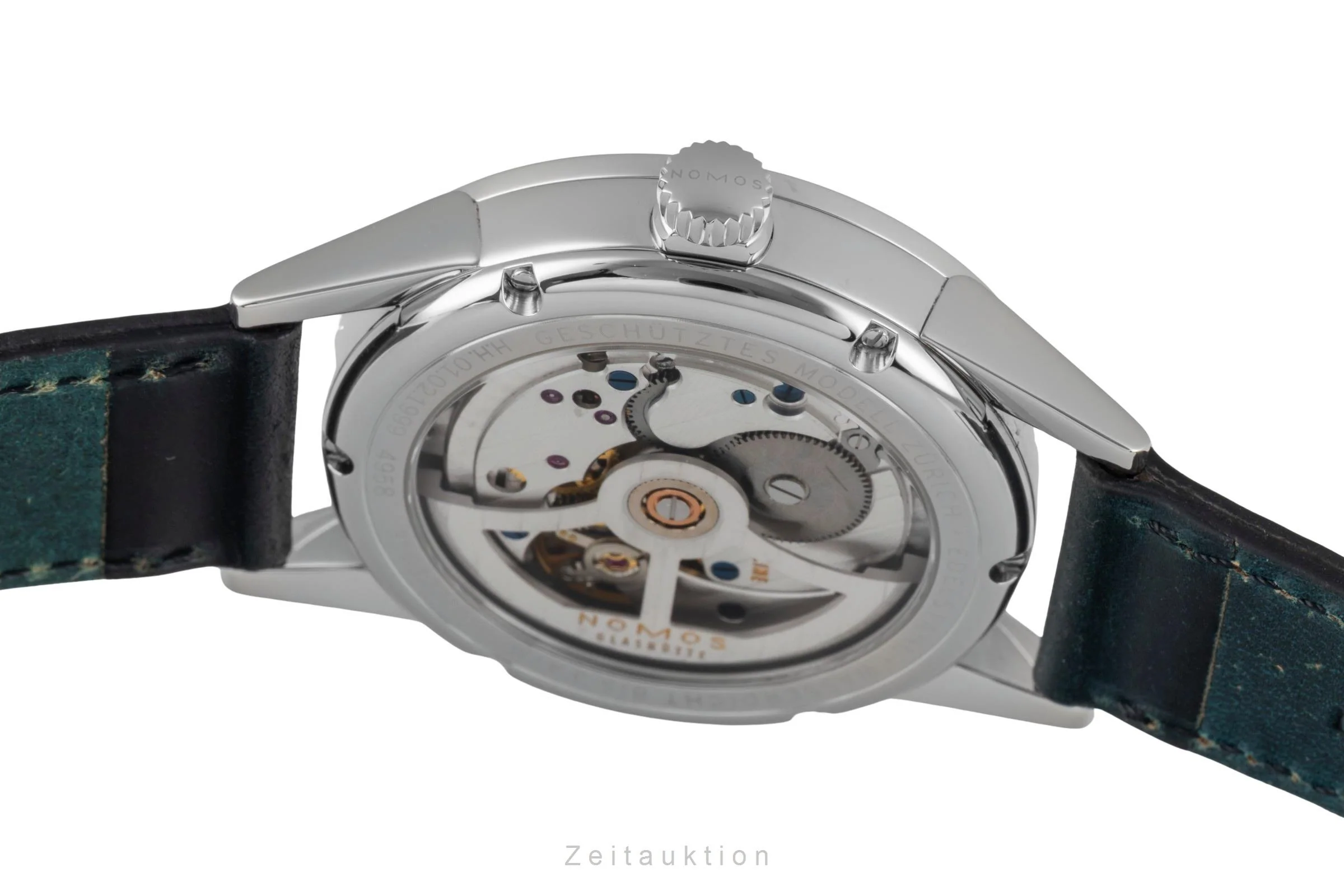 Nomos Zürich steel automatic men's watch 802  [2600211] - Image 12