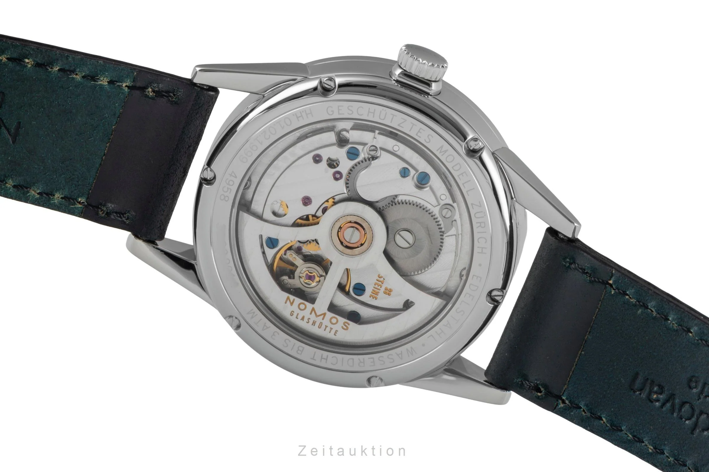 Nomos Zürich steel automatic men's watch 802  [2600211] - Image 13