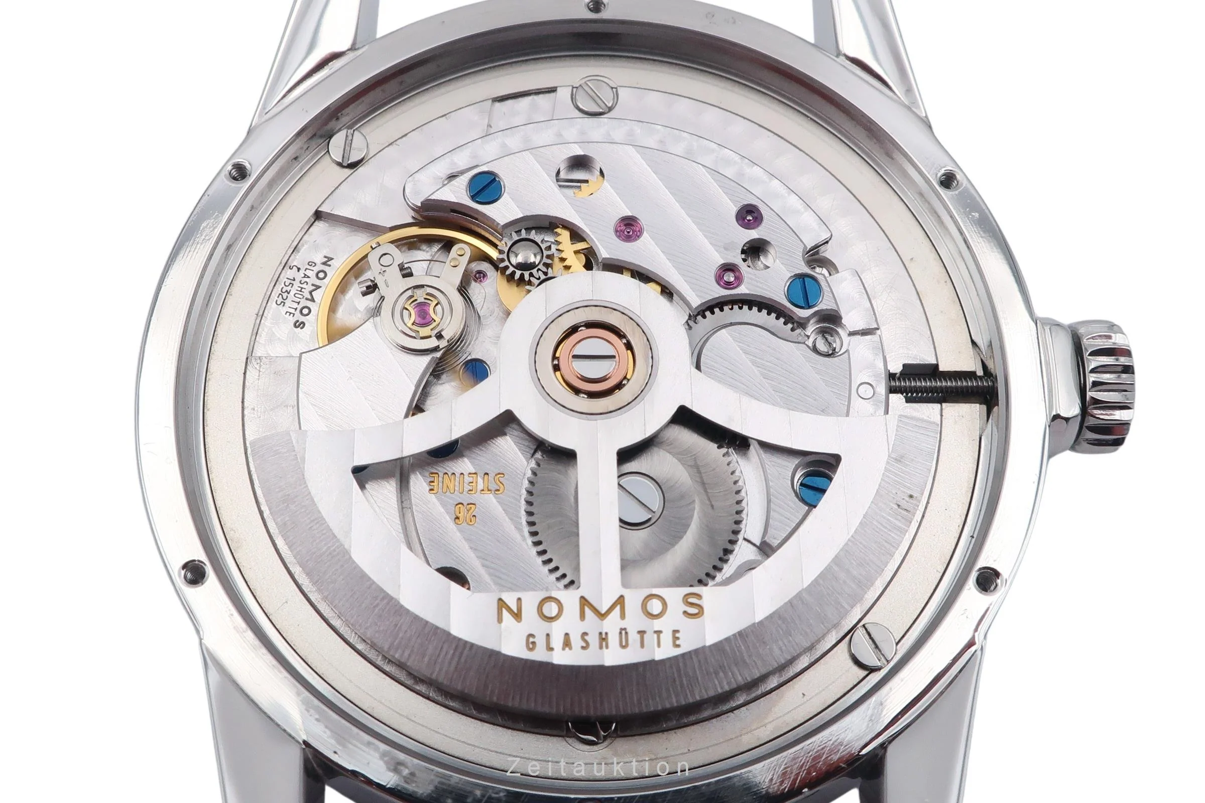 Nomos Zürich steel automatic men's watch 802  [2600211] - Image 15