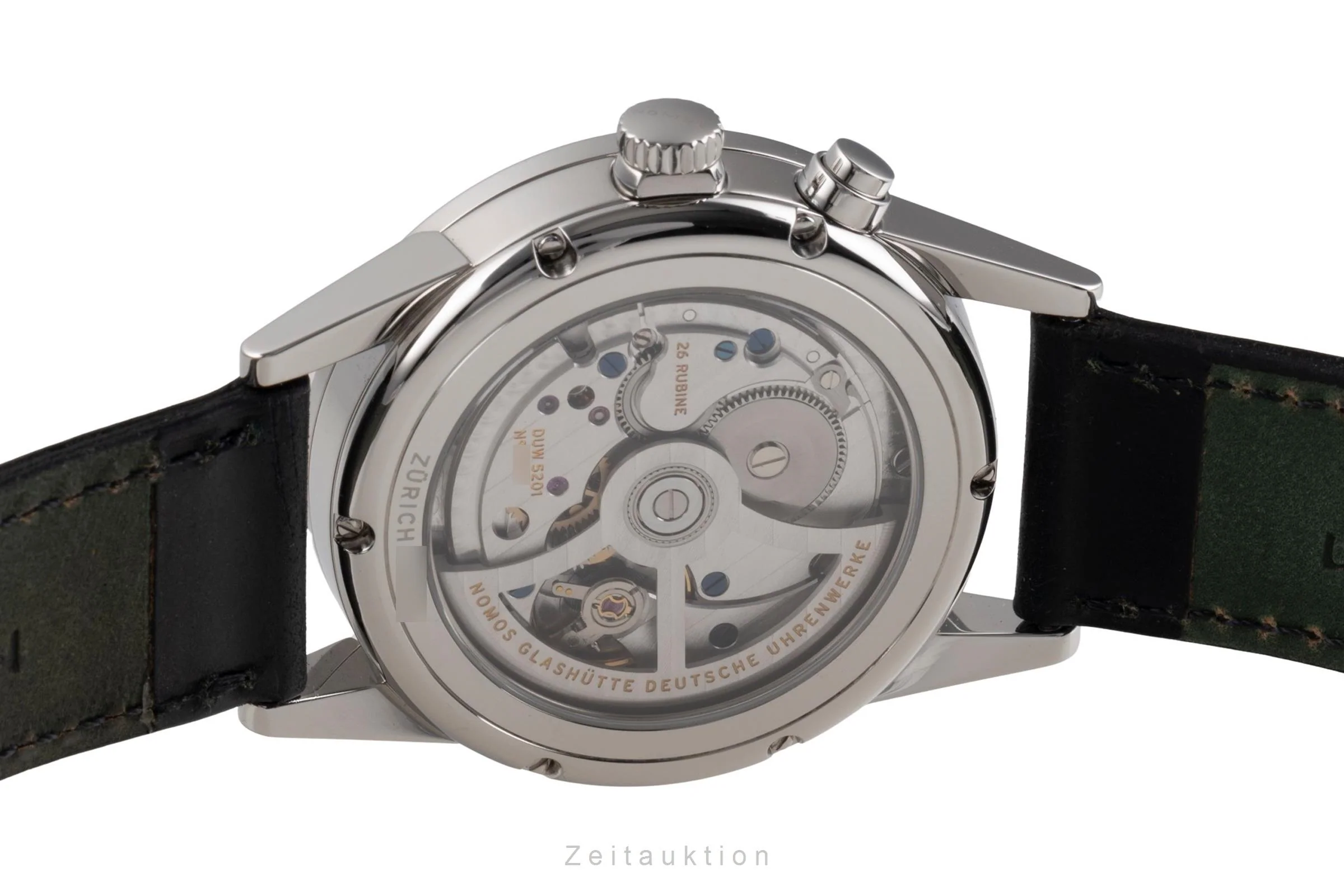 Nomos Zürich Weltzeituhr steel automatic men's watch 805 LP: 4820EUR  [2505344] - Image 12
