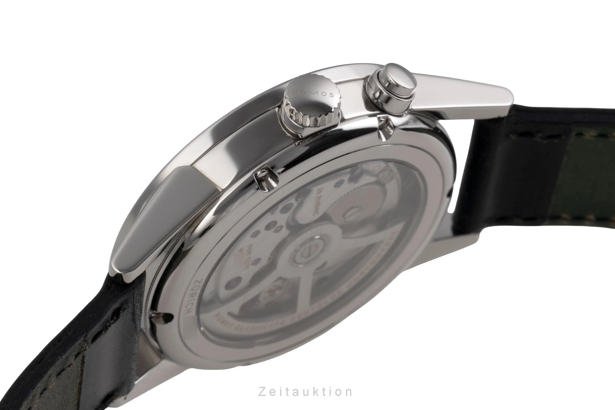 Nomos Zürich Weltzeituhr steel automatic men's watch 805 LP: 4820EUR  [2505344] - Image 13
