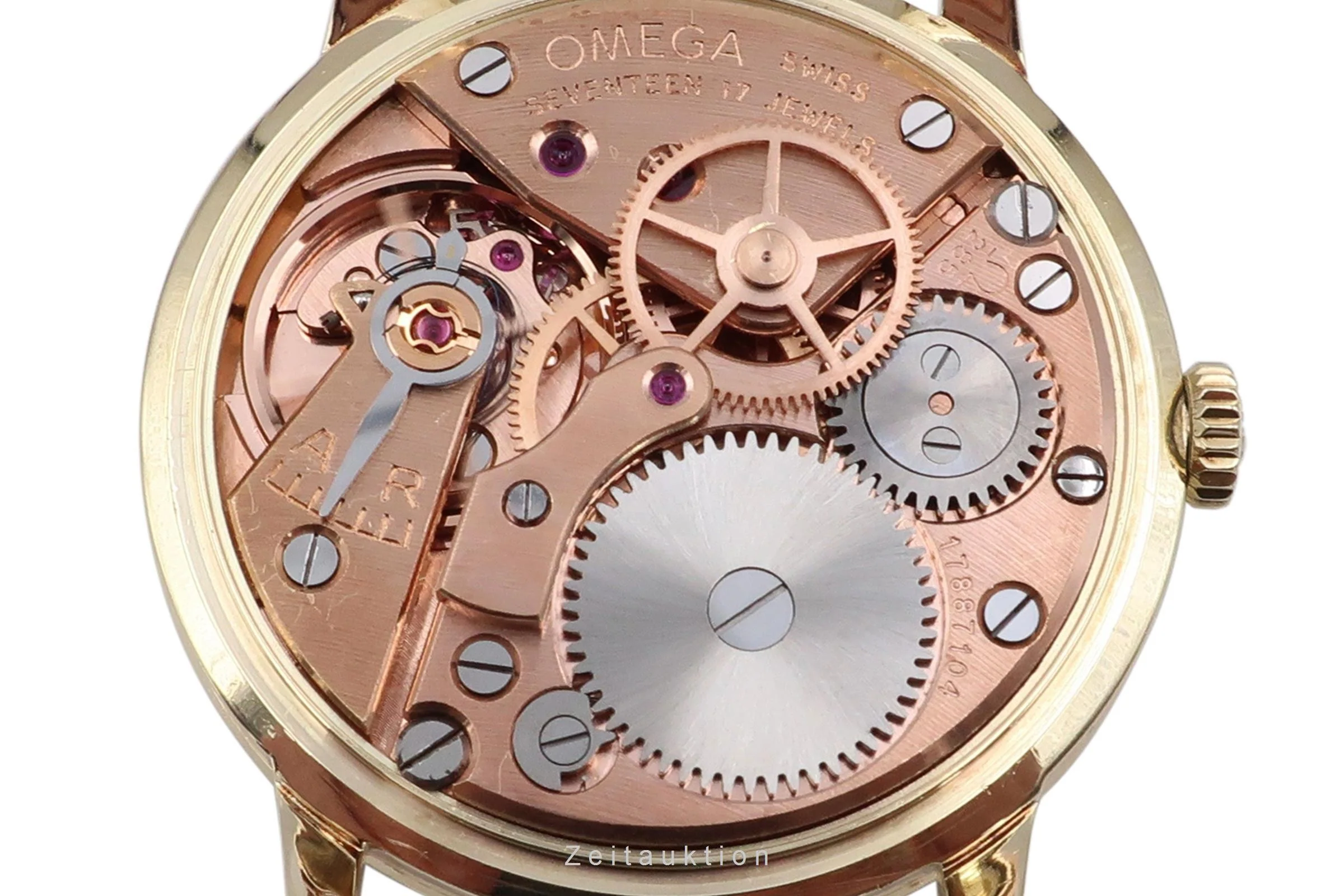 Omega 18 ct gold manual winding men's watch 14720.61  [2302275] - Image 13