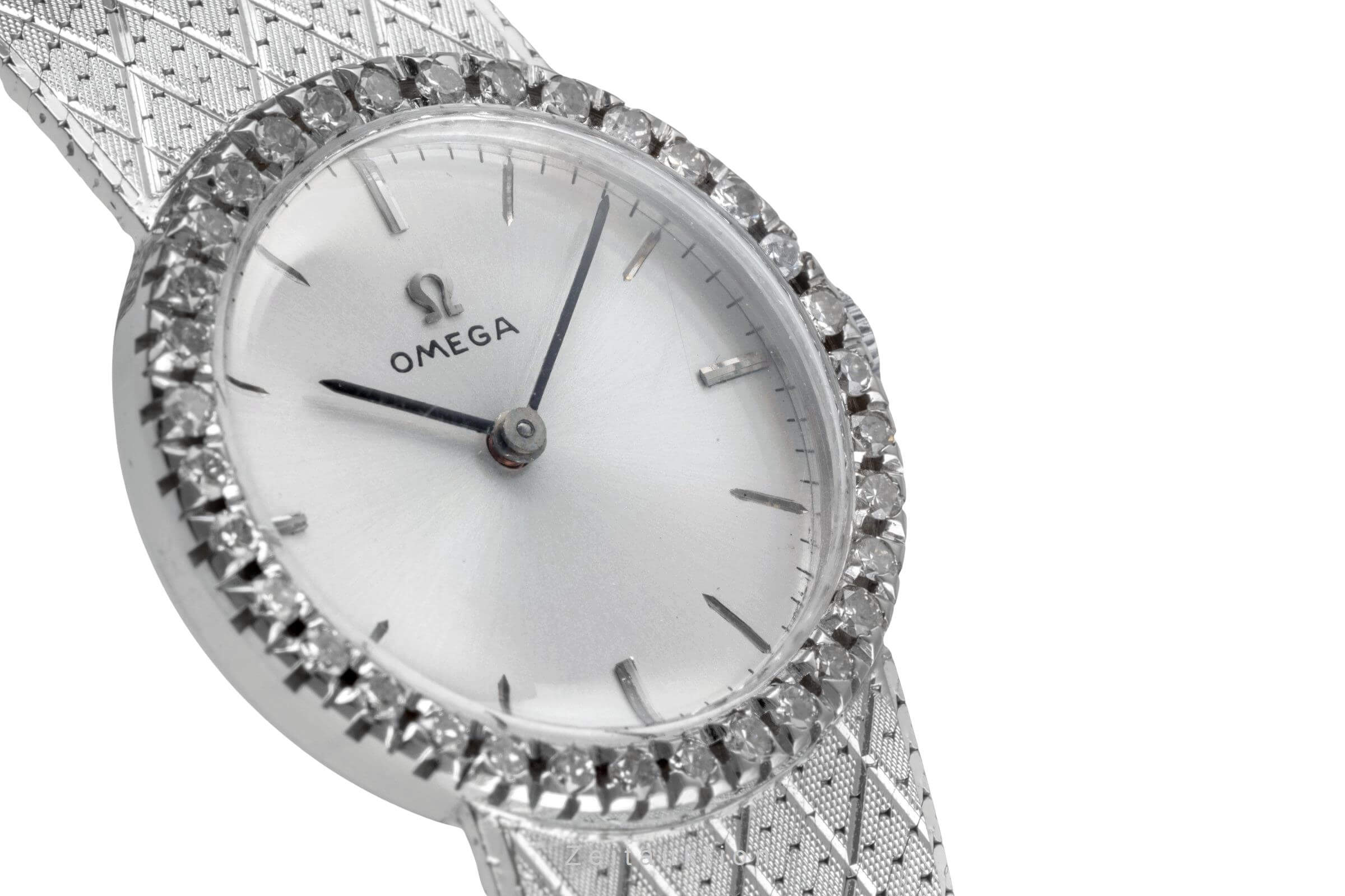 Omega 18 ct white gold manual winding women's watch Vintage  [2404393] - Image 11