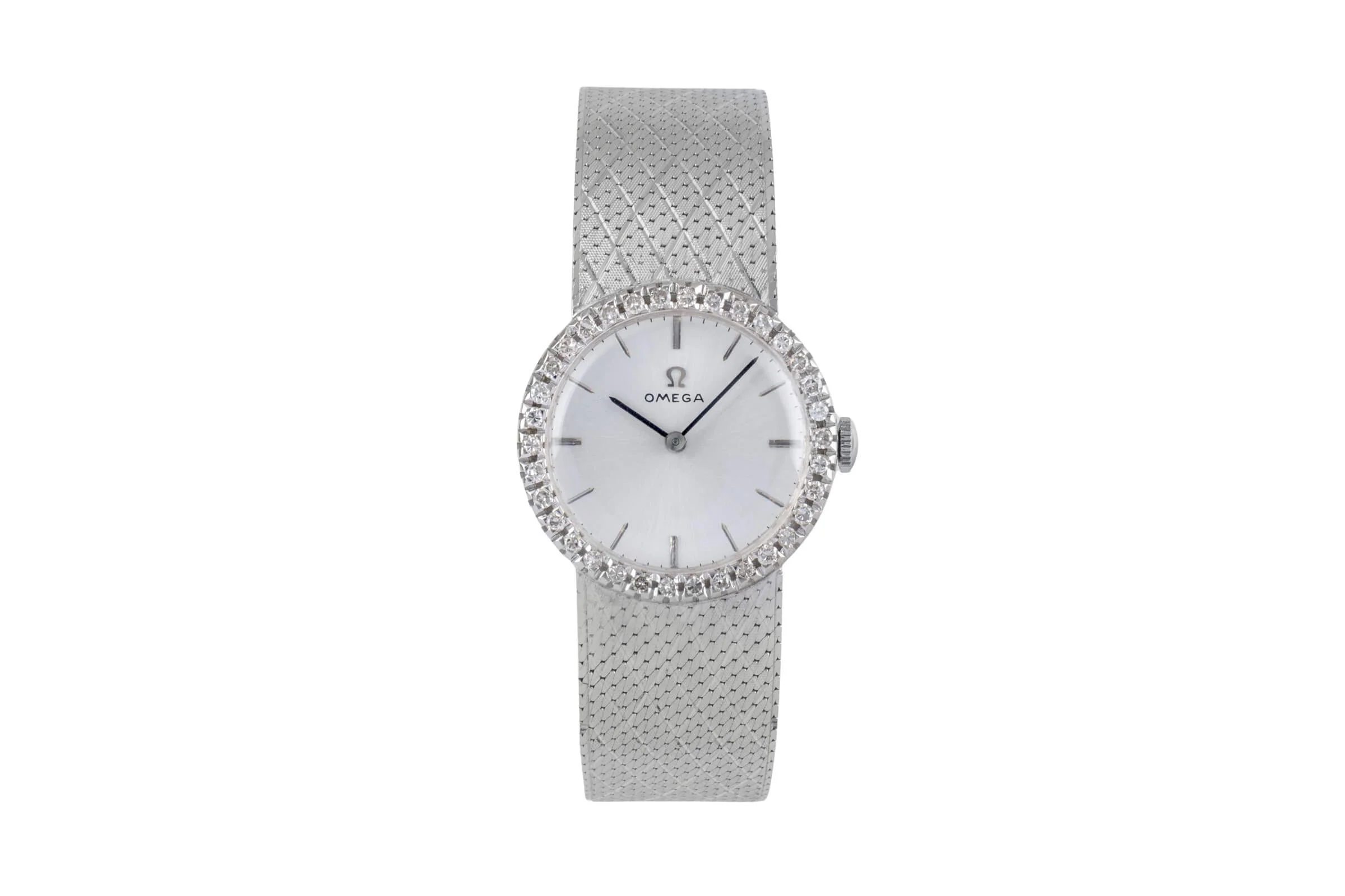 Omega 18 ct white gold manual winding women's watch Vintage  [2404393] - Image 4