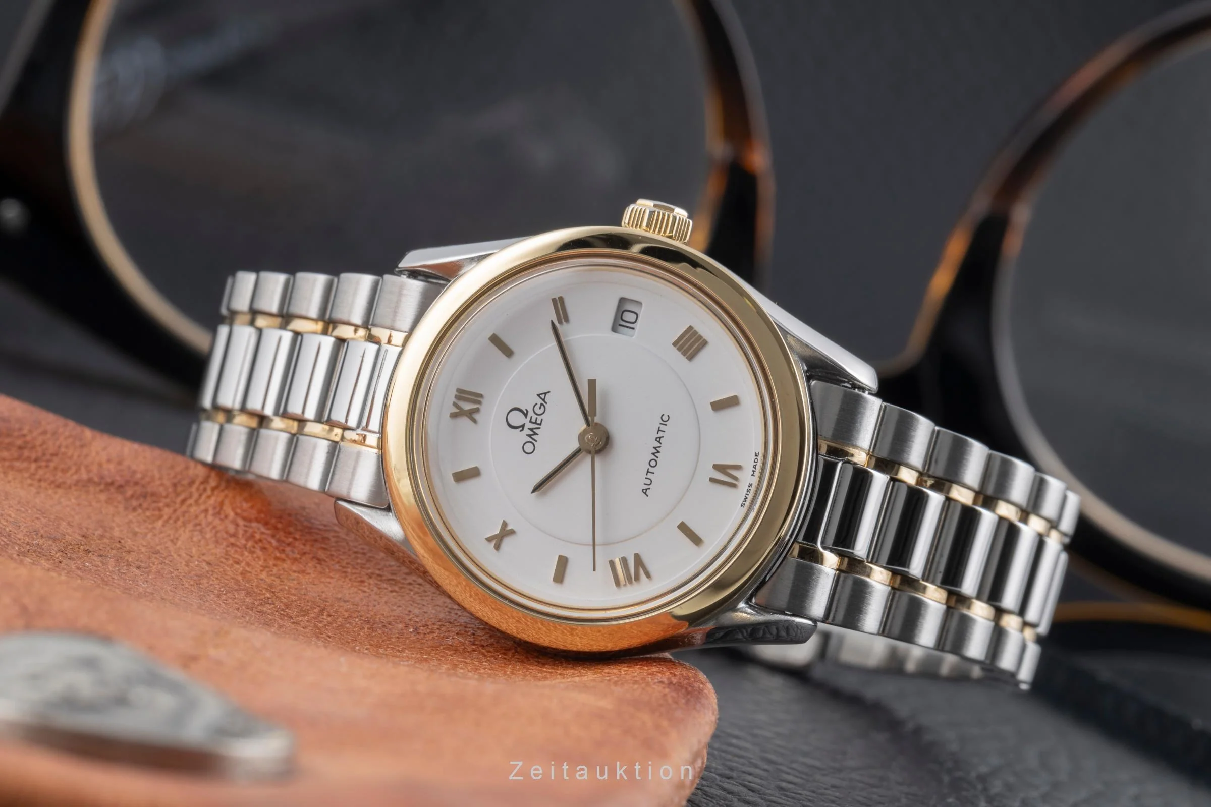 Omega Classic steel / gold automatic women's watch 566.0285 , 766.0885  [2503457] - Image 3