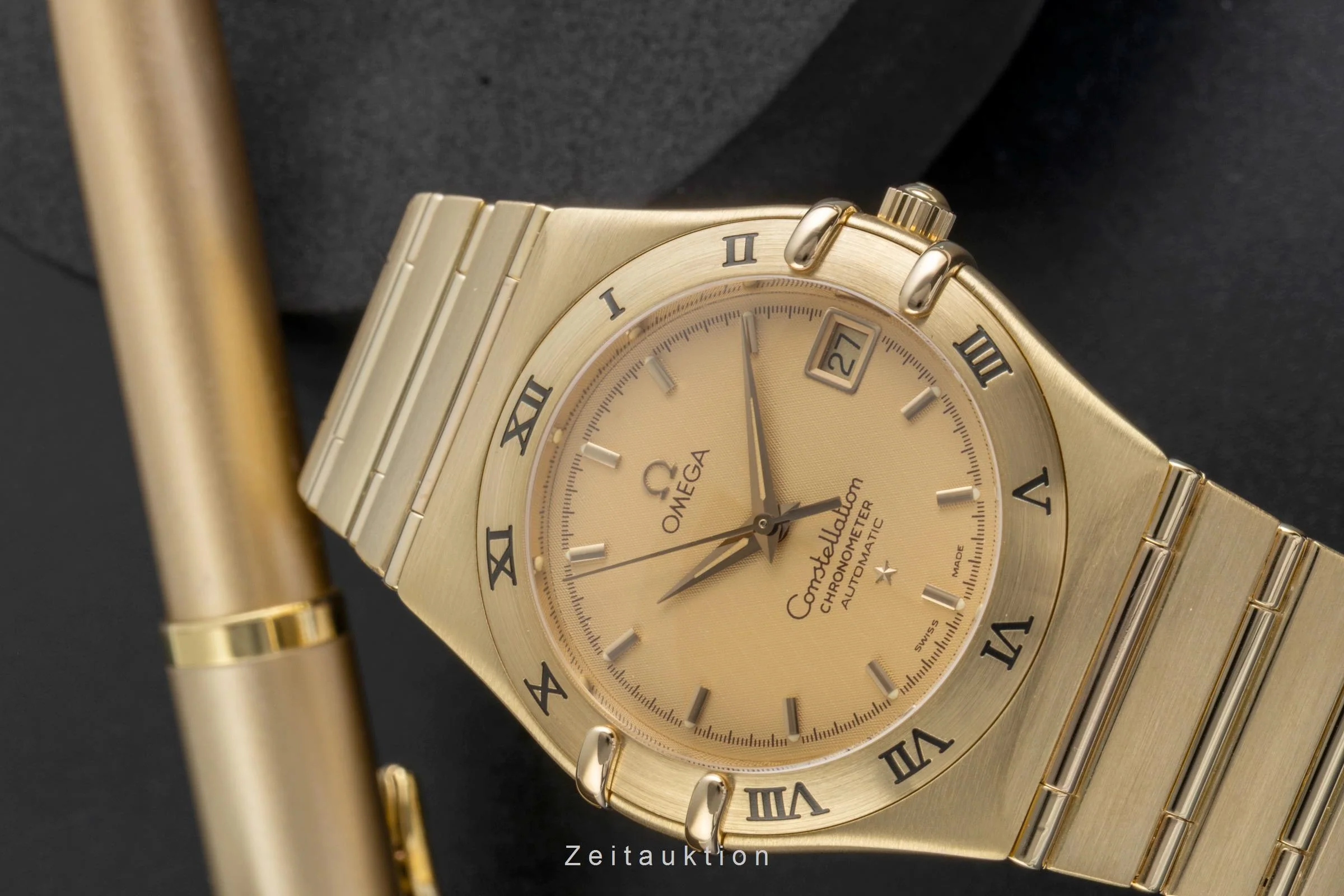 Omega Constellation 18 ct gold automatic men's watch 1102.10.00 LP: 45800EUR  [2505613] - Image 15