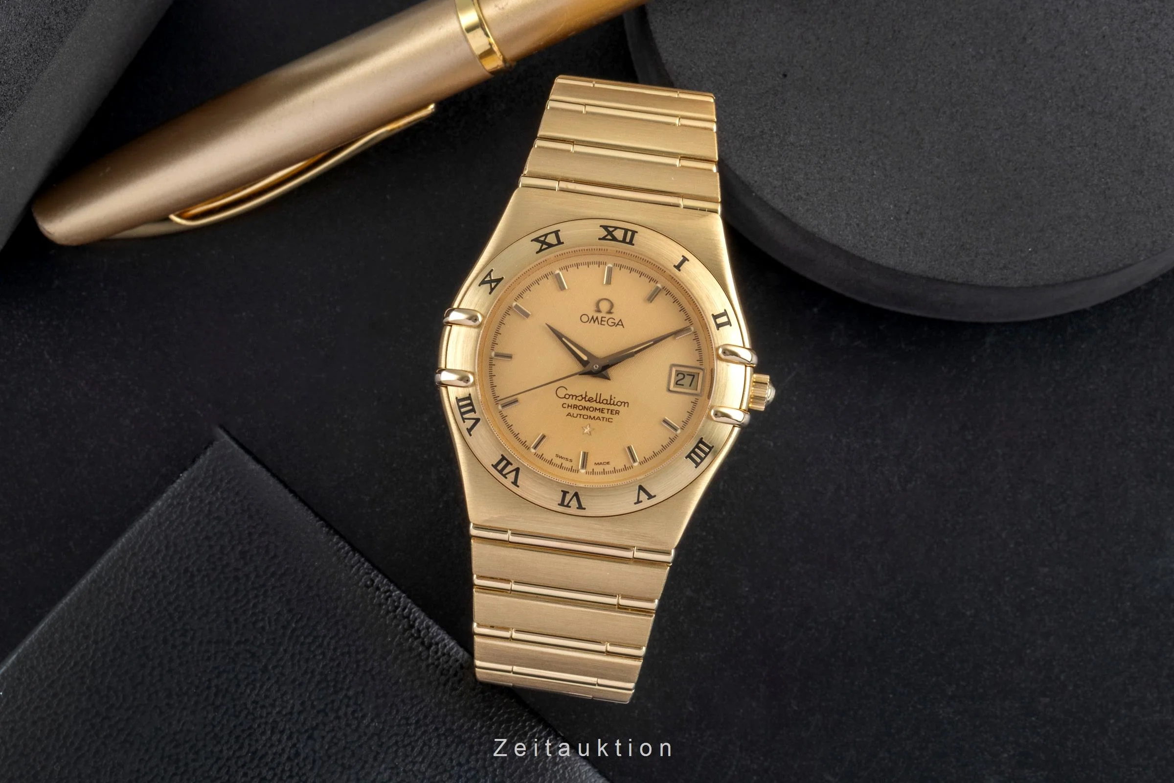 Omega Constellation 18 ct gold automatic men's watch 1102.10.00 LP: 45800EUR  [2505613] - Image 4