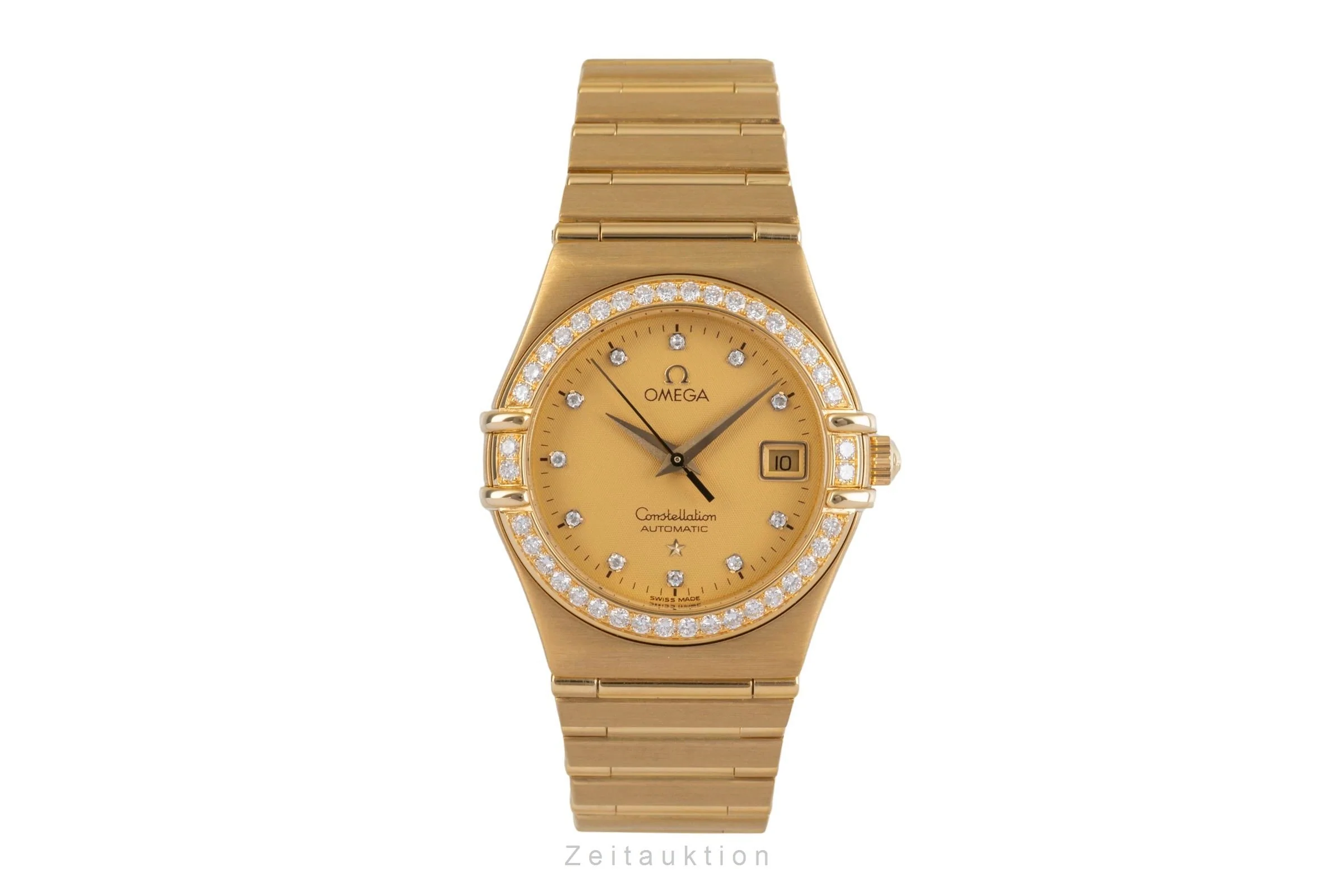 Omega Constellation 18 ct gold automatic women's watch 1197.15.00  [2502984] - Image 5