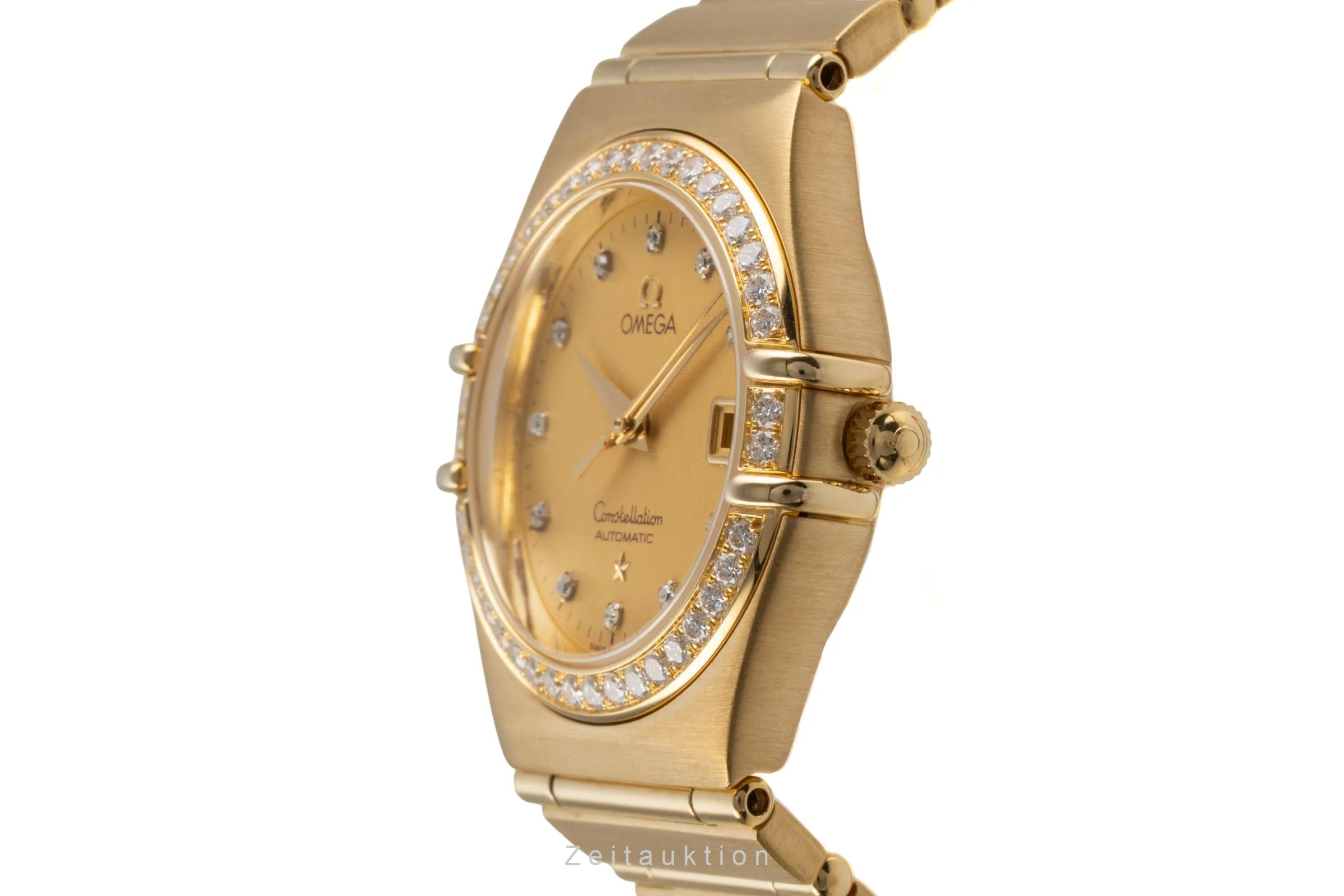 Omega Constellation 18 ct gold automatic women's watch 1197.15.00  [2502984] - Image 7