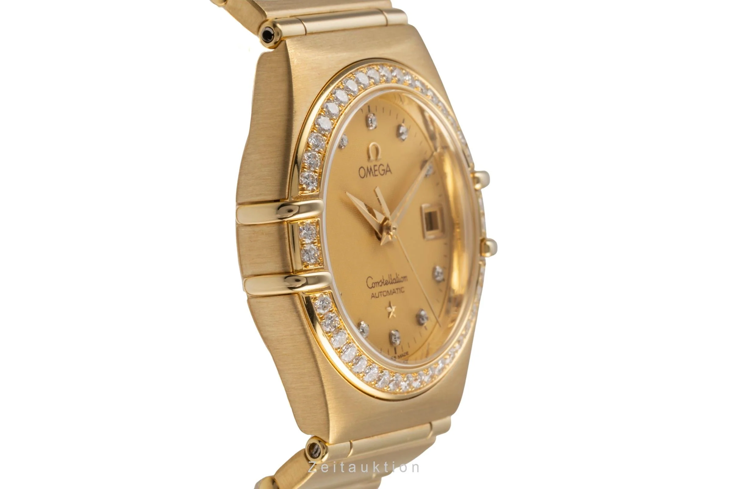 Omega Constellation 18 ct gold automatic women's watch 1197.15.00  [2502984] - Image 8