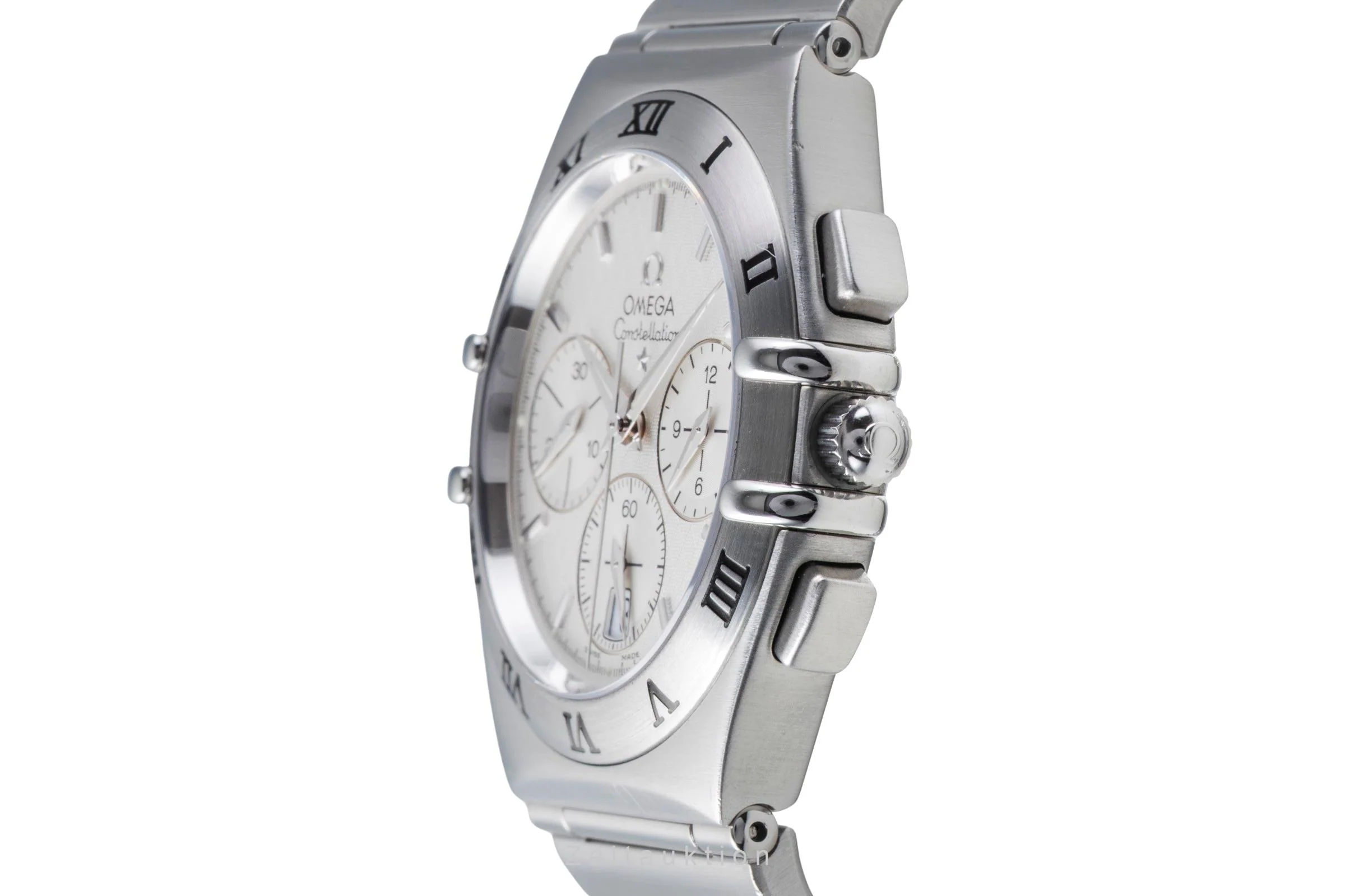 Omega Constellation chronograph steel quartz men's watch 1542.30.00  [2506094] - Image 7