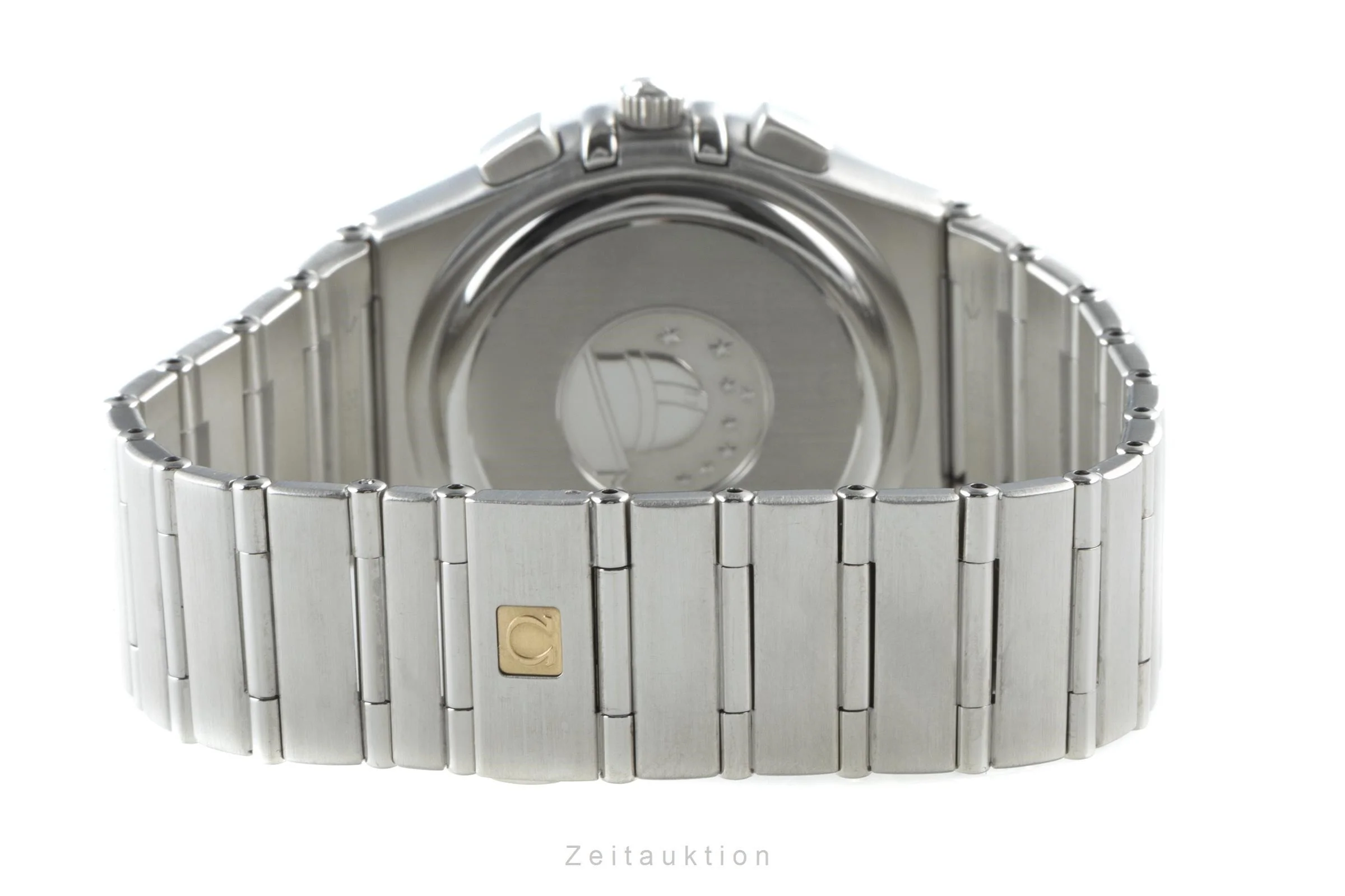 Omega Constellation chronograph steel quartz men's watch 1542.30.00, 386.1201 LP: 2470EUR  [2200798] - Image 11