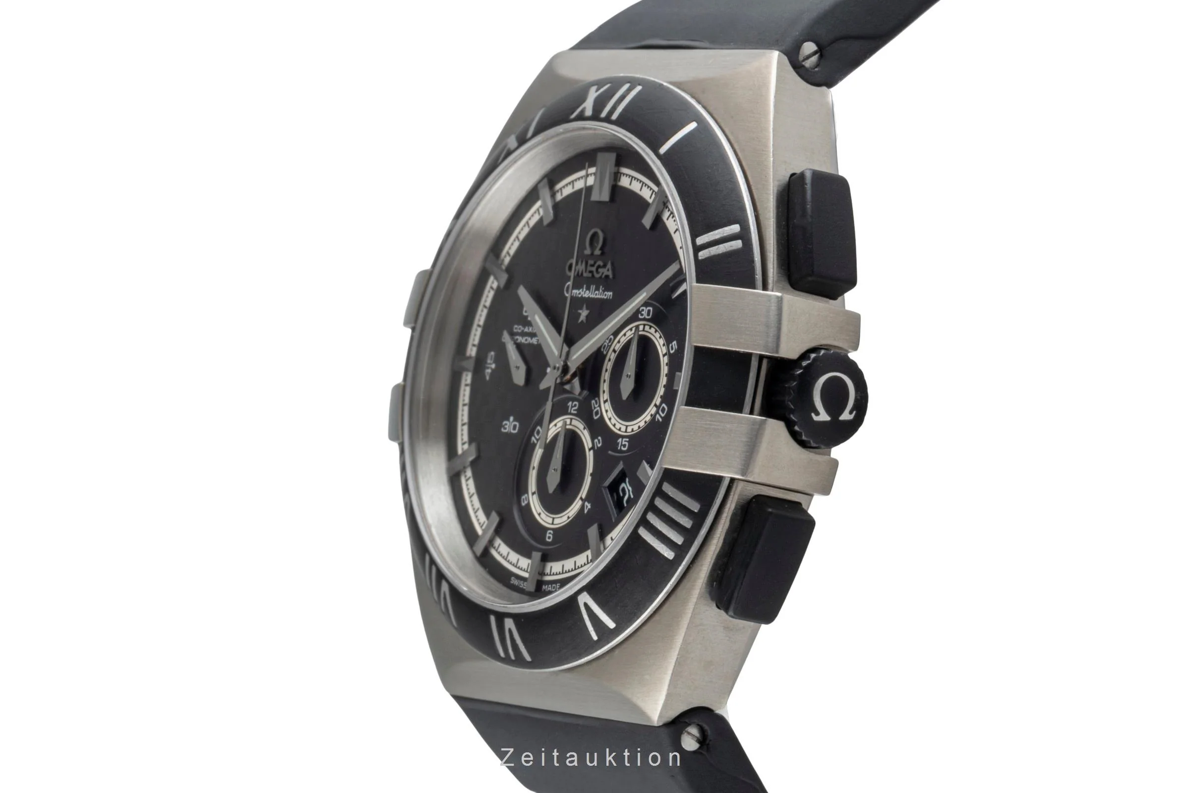 Omega Constellation chronograph titanium automatic men's watch 121.92.41.50.01.001  [2507239] - Image 7