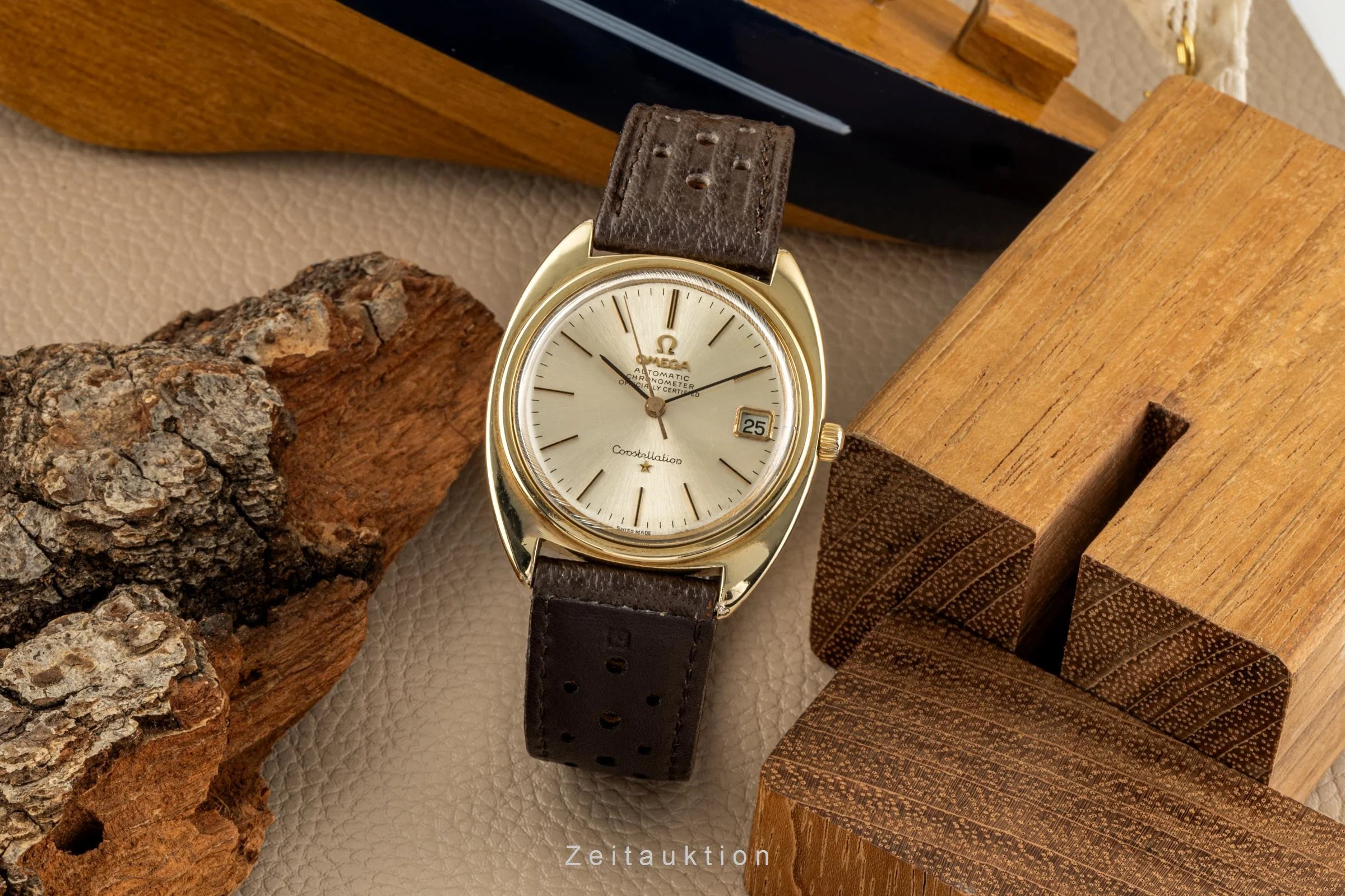 Omega Constellation gilt / steel automatic men's watch 168.017 Vintage  [2400058] - Image 3