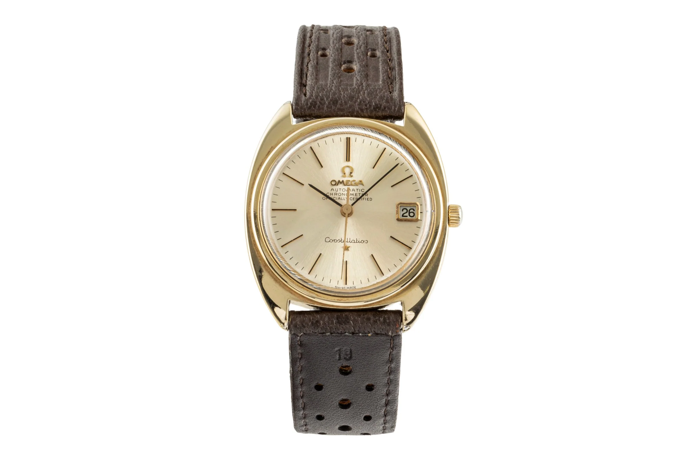 Omega Constellation gilt / steel automatic men's watch 168.017 Vintage  [2400058] - Image 4