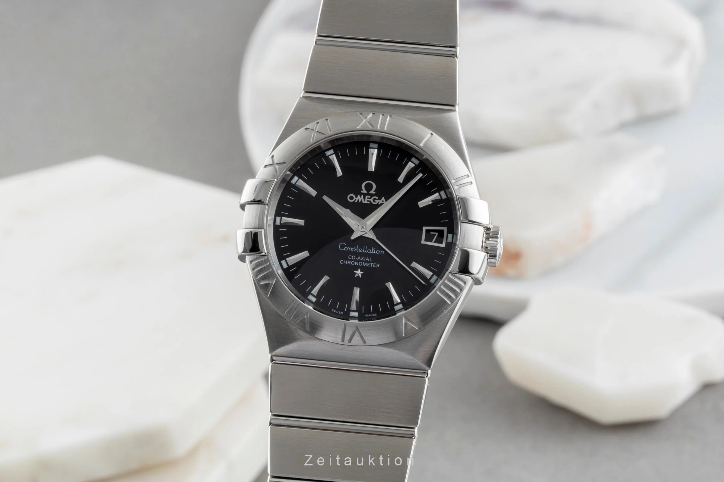 Omega Constellation steel automatic men's watch 123.10.35.20.01.001  [2505238] - Image 2