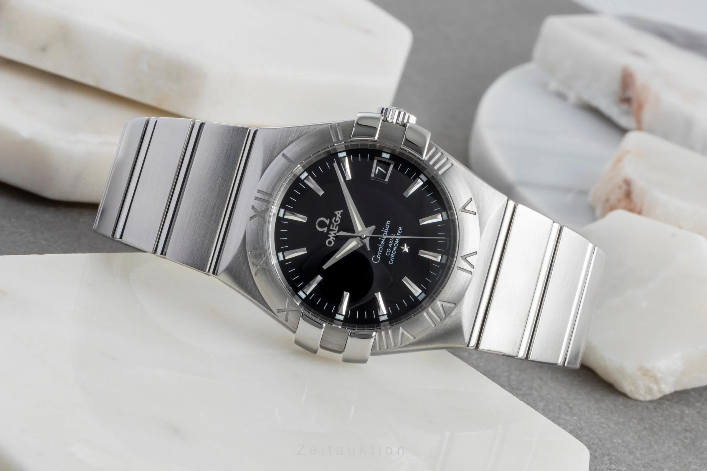 Omega Constellation steel automatic men's watch 123.10.35.20.01.001  [2505238] - Image 3