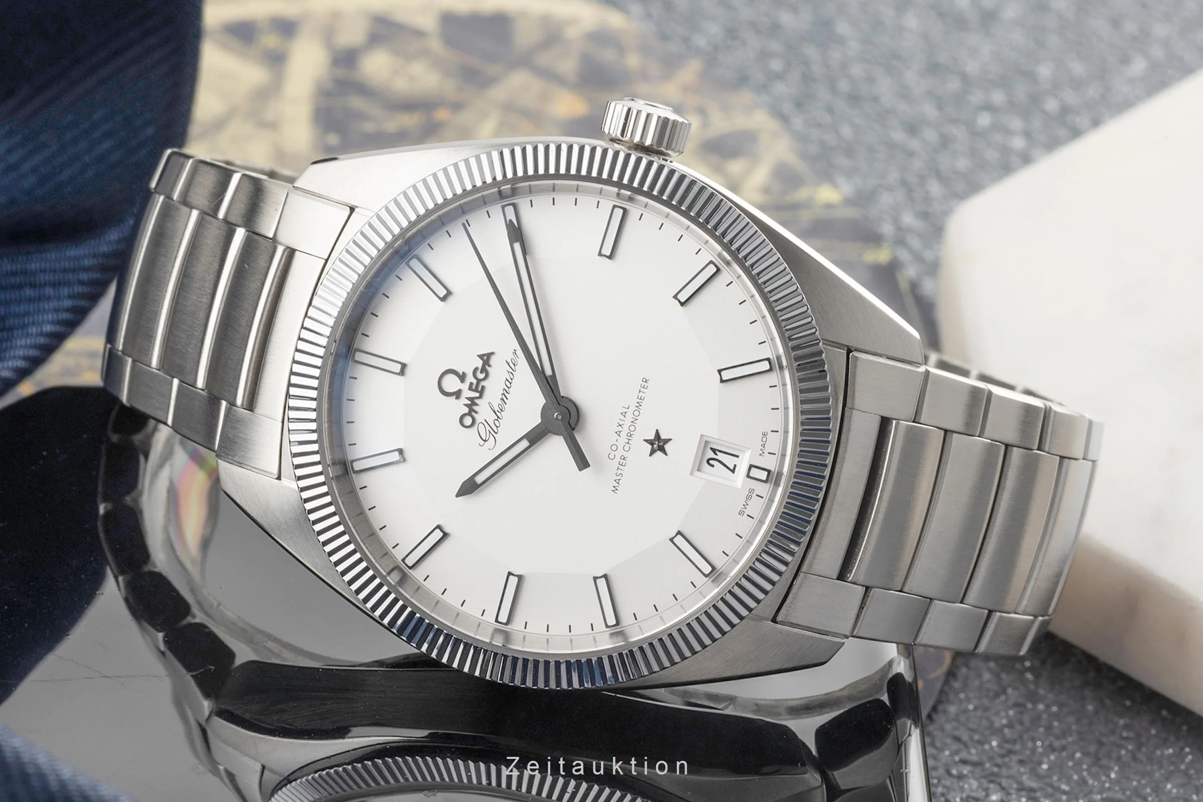 Omega Constellation steel automatic men's watch 130.30.39.21.02.001 LP: 8600EUR  [2303630] - Image 2