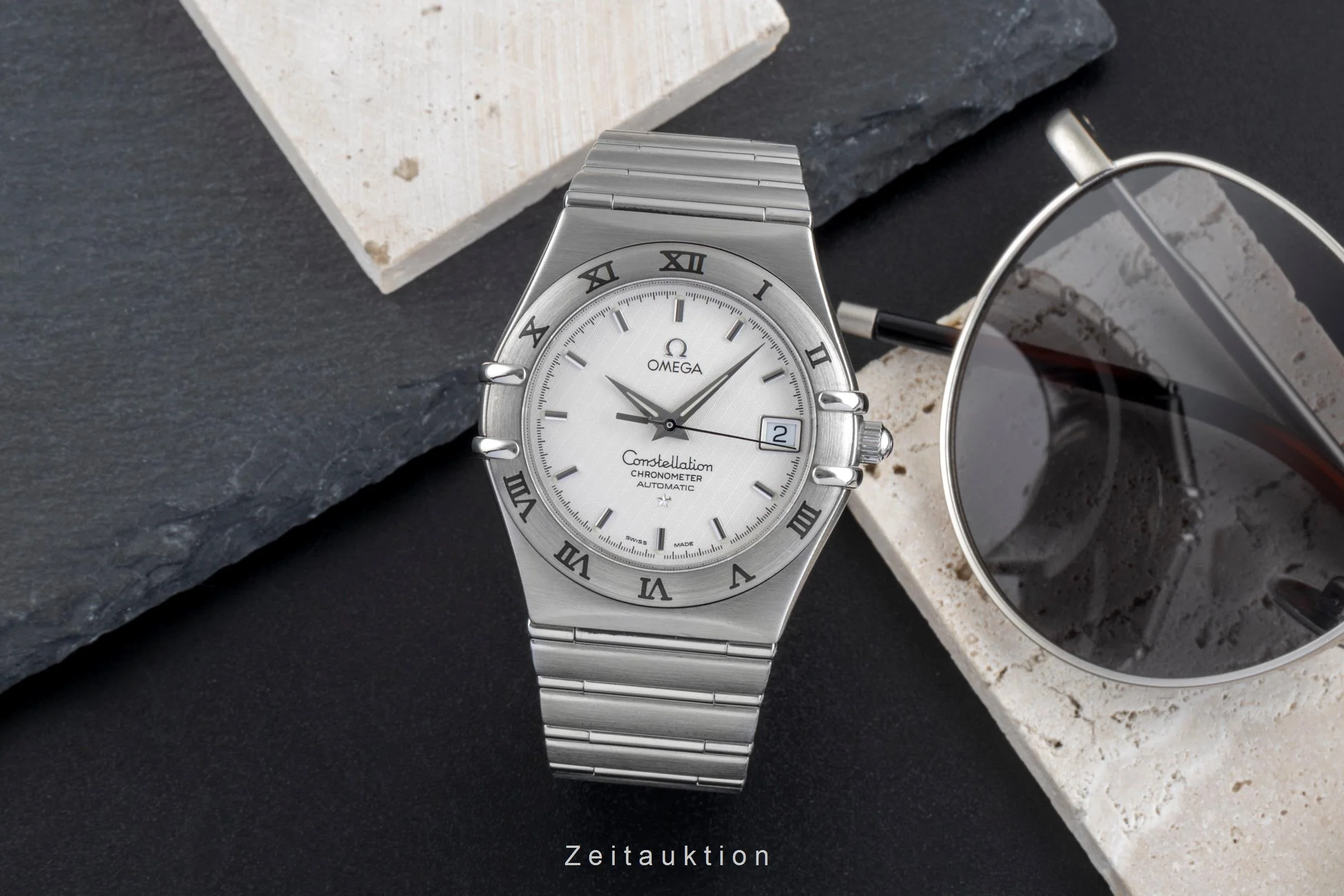 Omega Constellation steel automatic men's watch 1502.30.00  [2506514] - Image 4