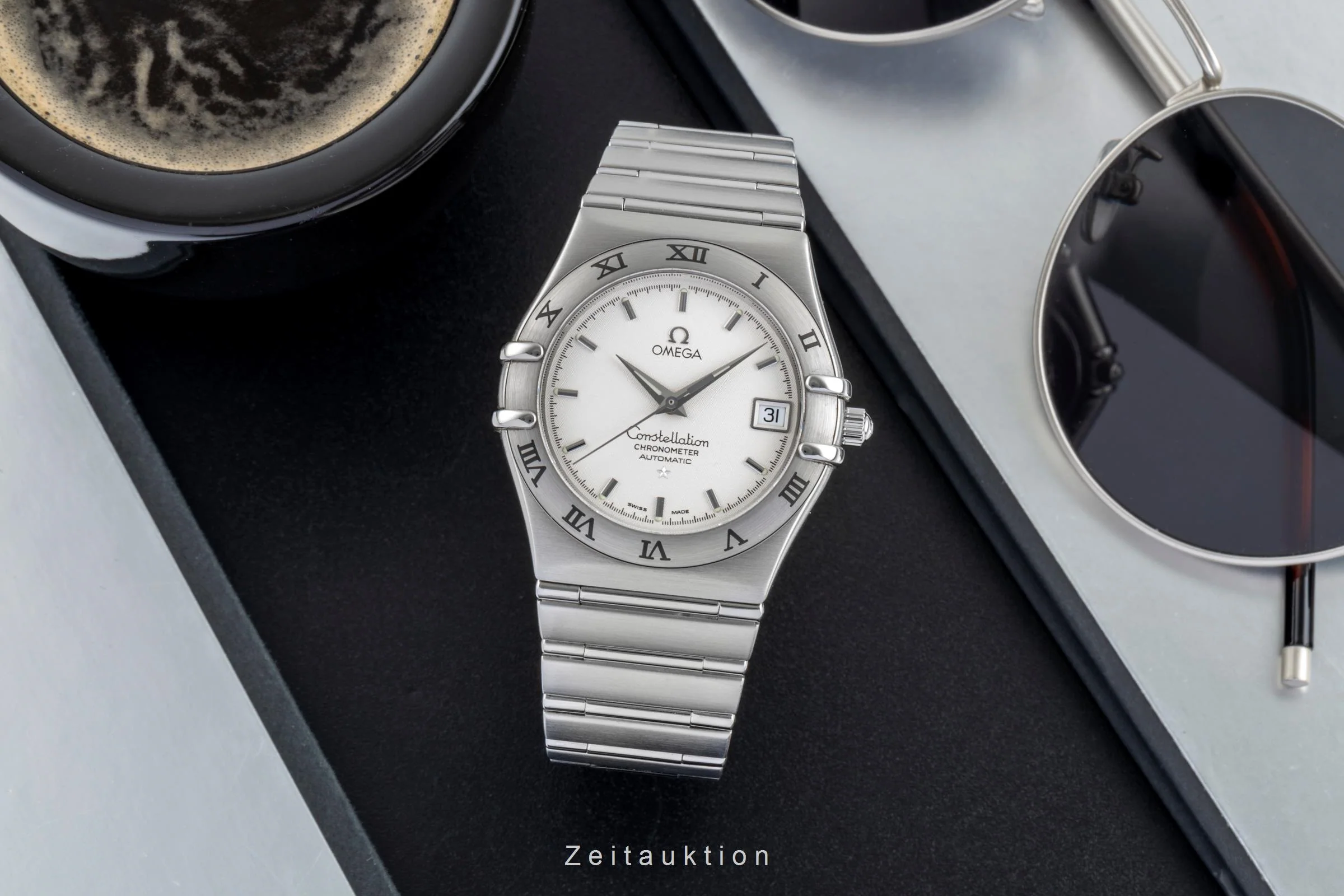Omega Constellation steel automatic men's watch 1502.30.00  [2506926] - Image 4