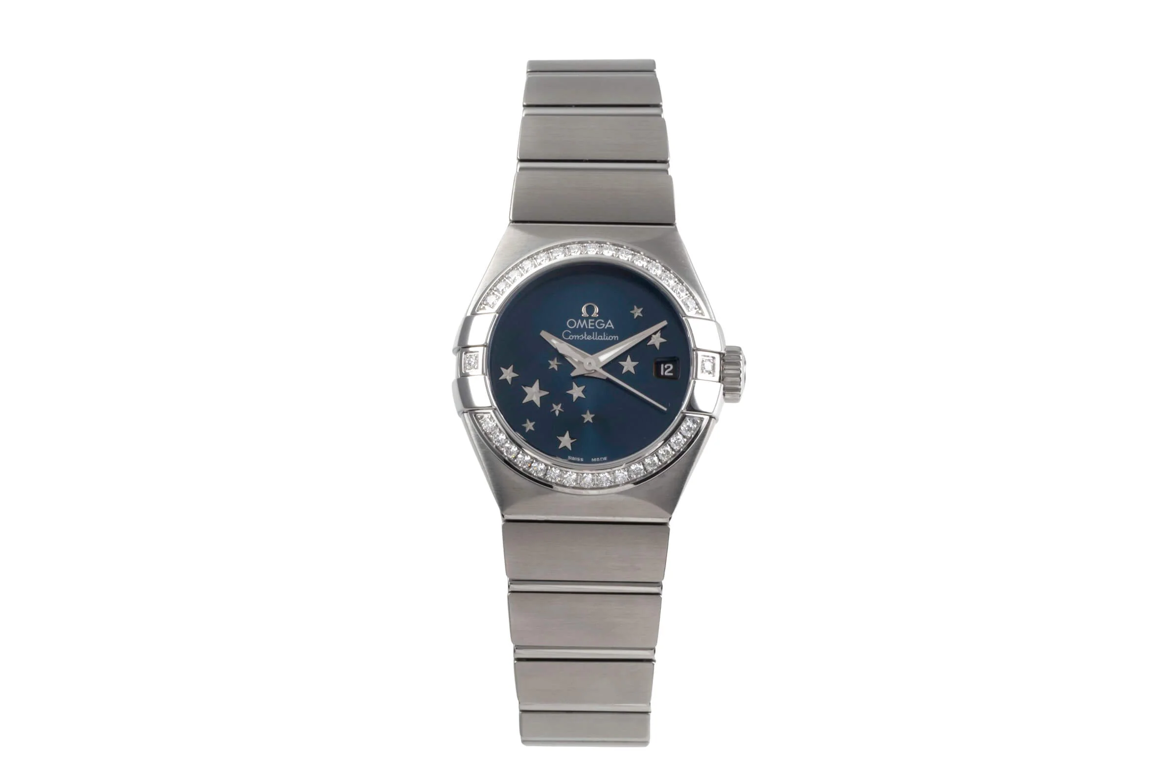 Omega Constellation steel automatic women's watch 123.15.27.20.03.001  [2405544] - Image 4