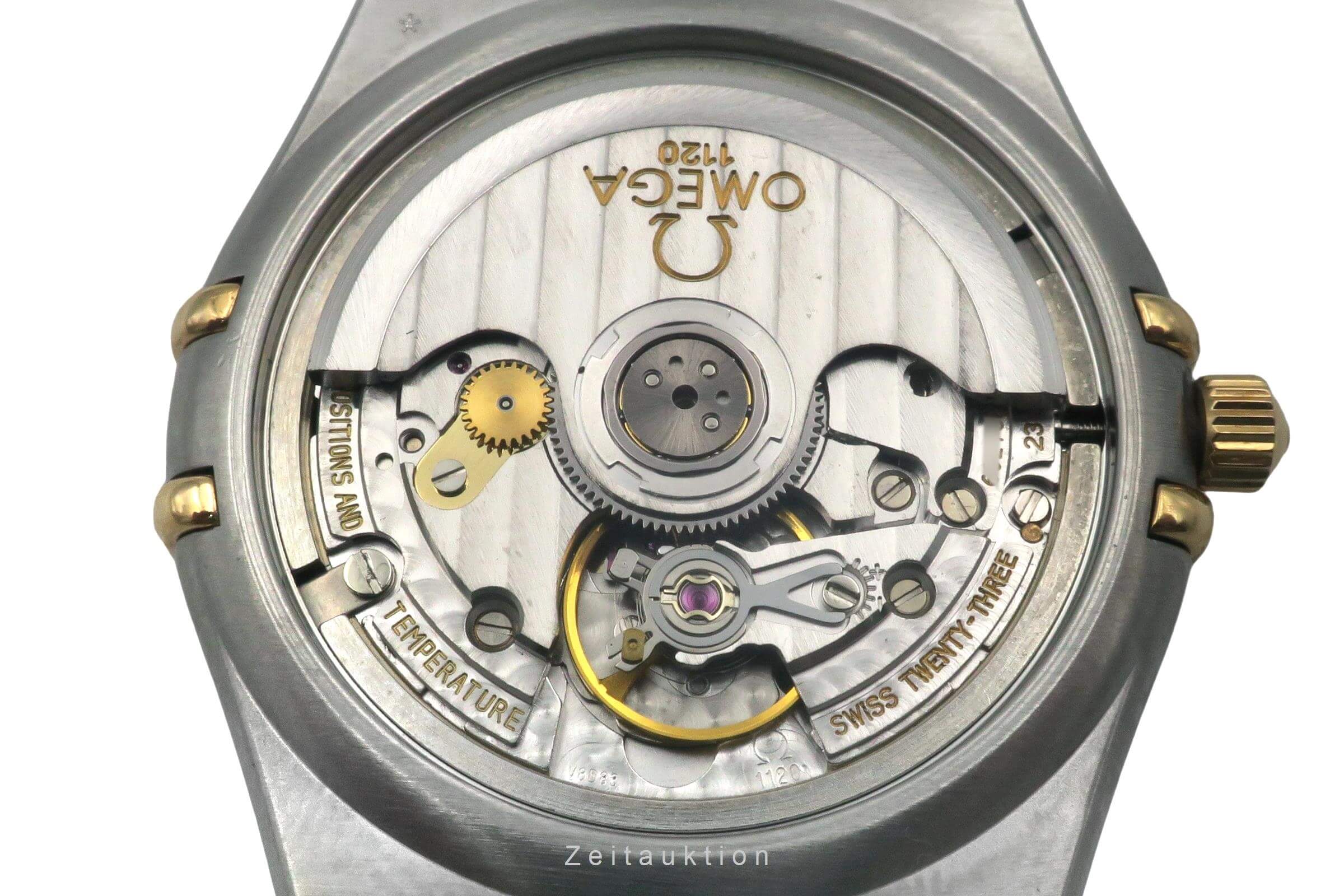 Omega Constellation steel / gold automatic men's watch 1202.10.00  [2500975] - Image 14