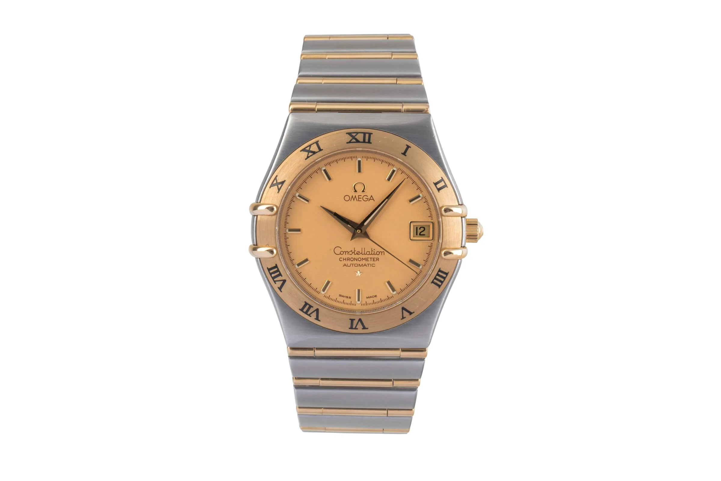 Omega Constellation steel / gold automatic men's watch 1202.10.00  [2500975] - Image 5