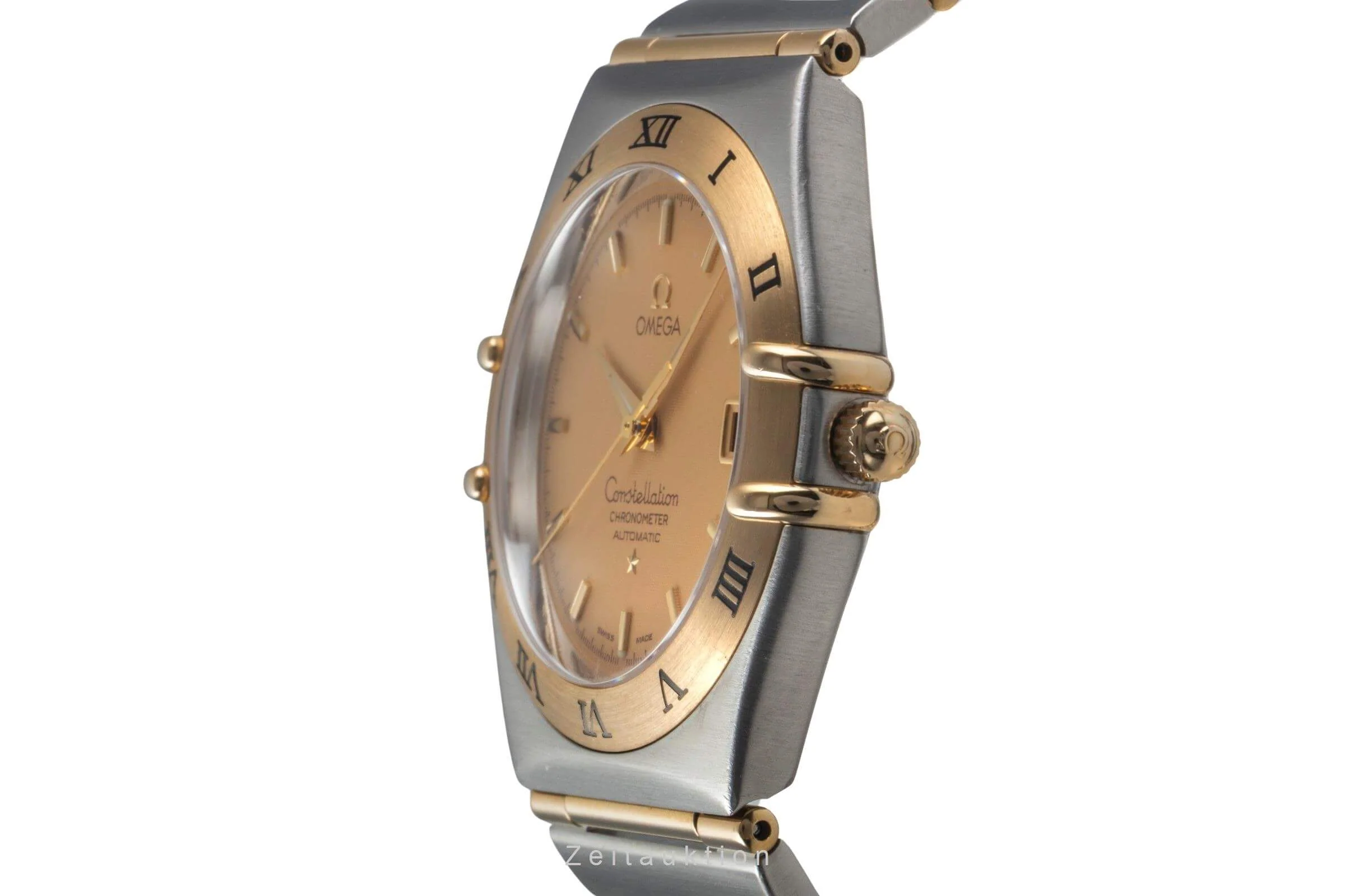 Omega Constellation steel / gold automatic men's watch 1202.10.00  [2500975] - Image 7