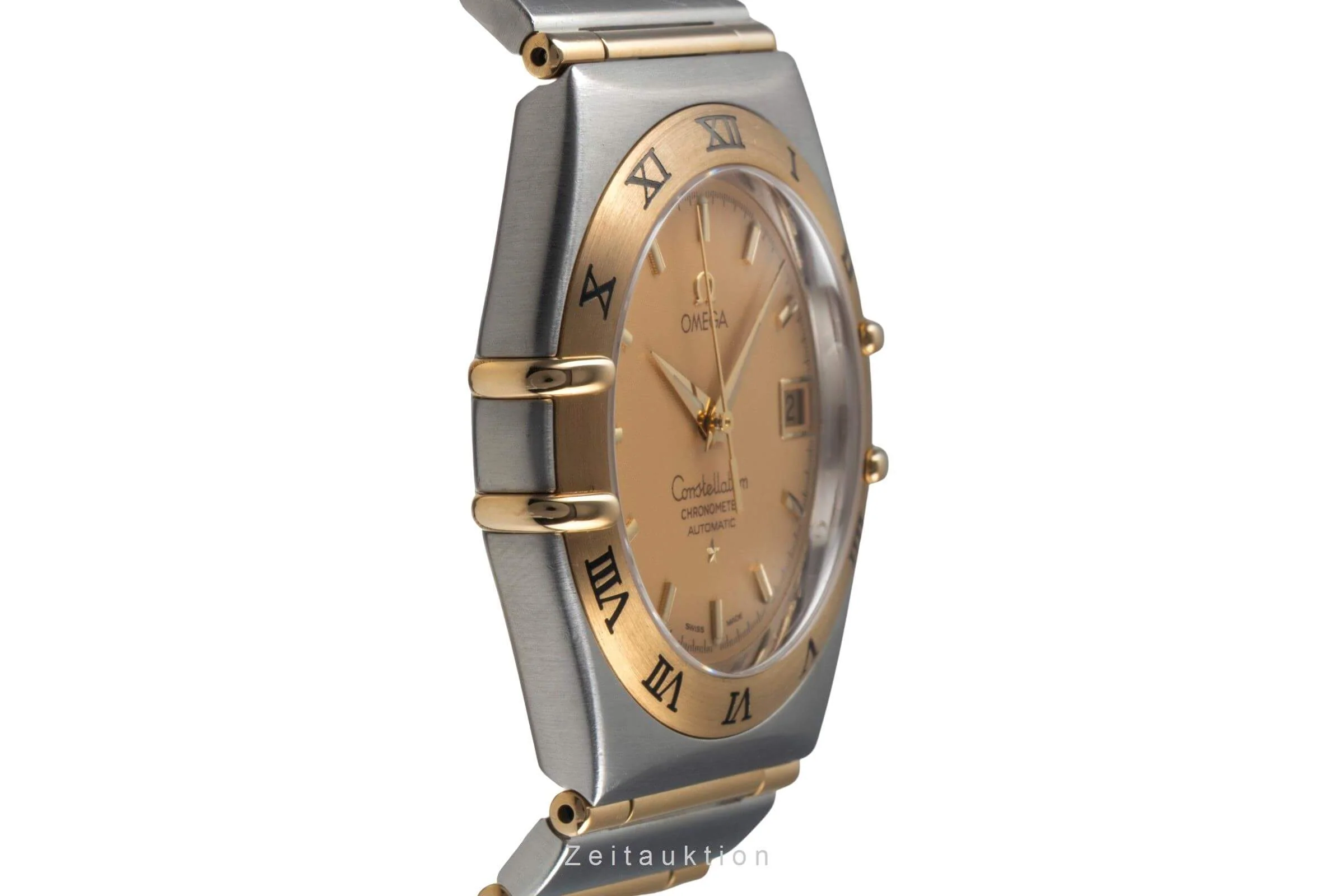 Omega Constellation steel / gold automatic men's watch 1202.10.00  [2500975] - Image 8