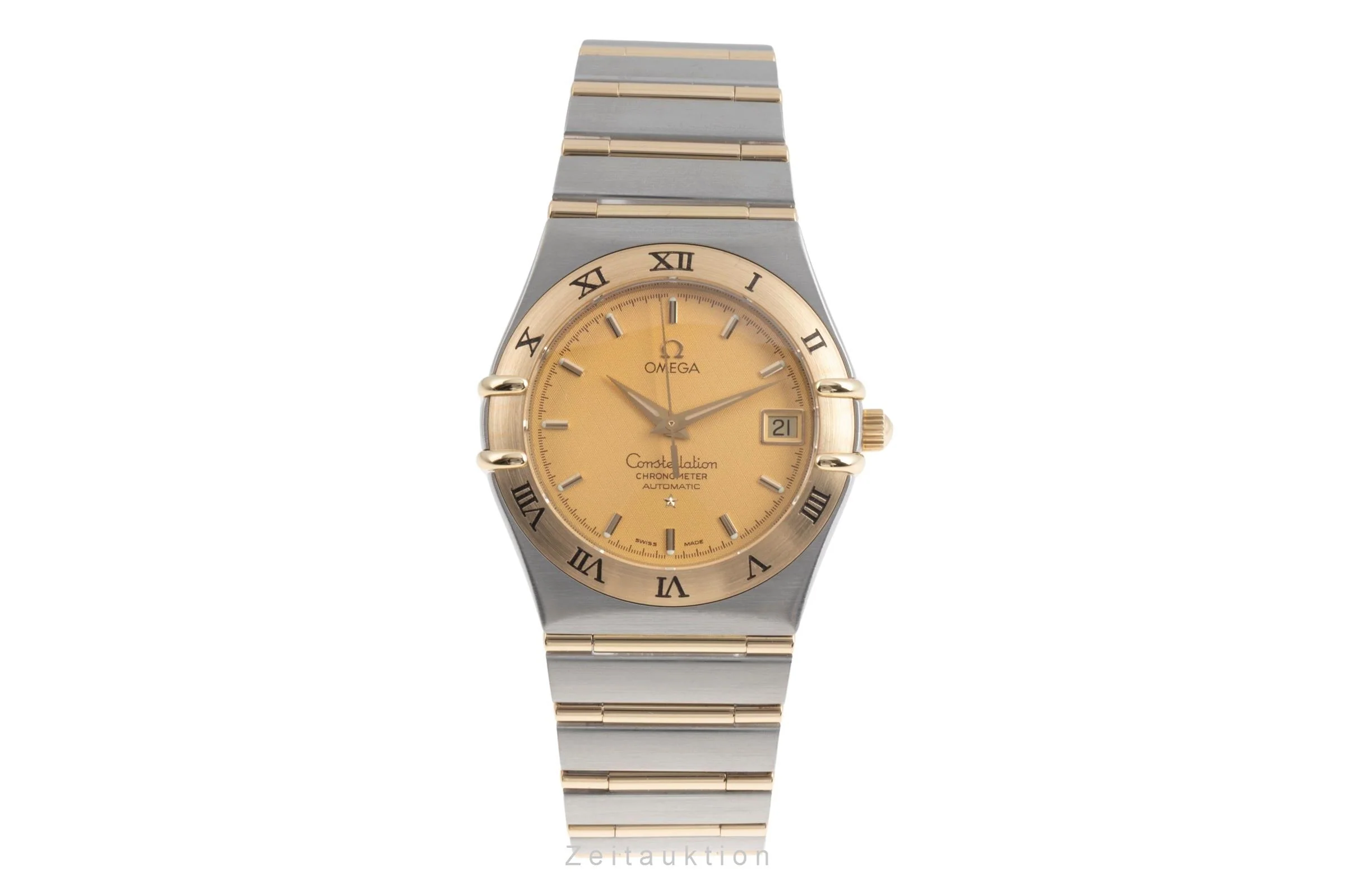 Omega Constellation steel / gold automatic men's watch 1202.10.00  [2504785] - Image 5