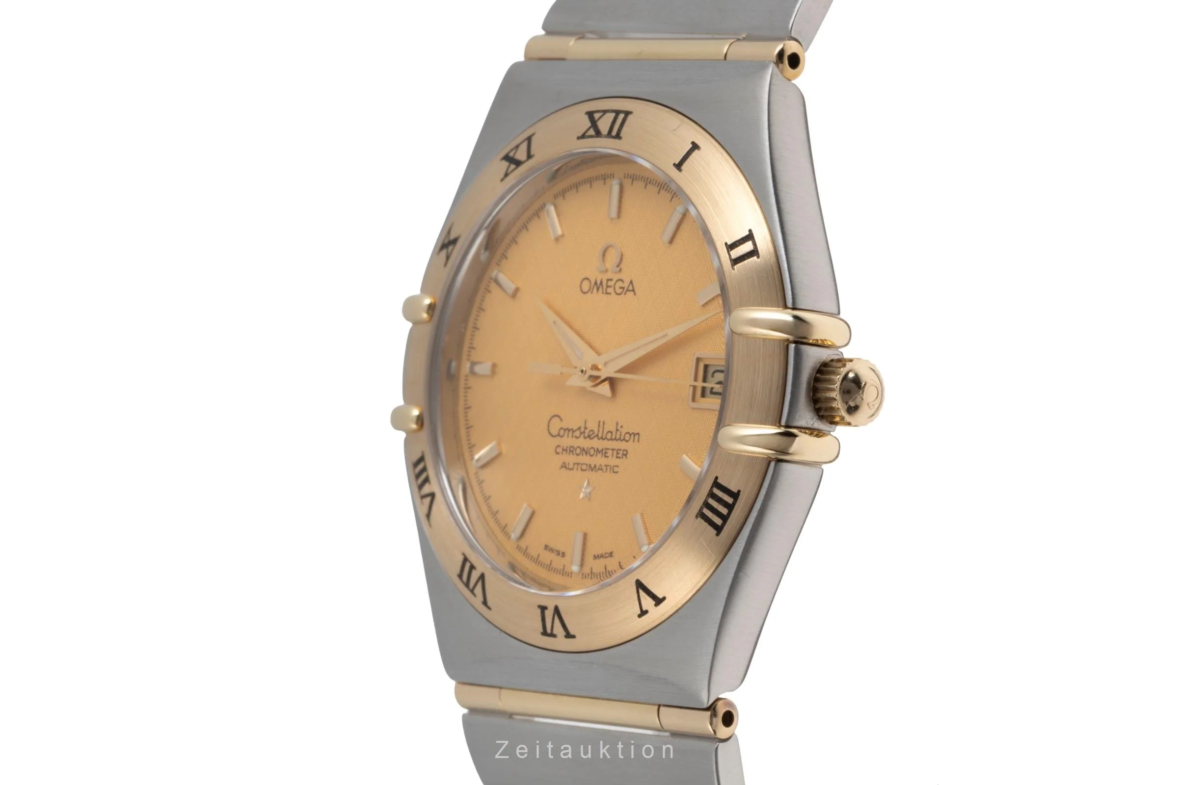 Omega Constellation steel / gold automatic men's watch 1202.10.00  [2504785] - Image 7