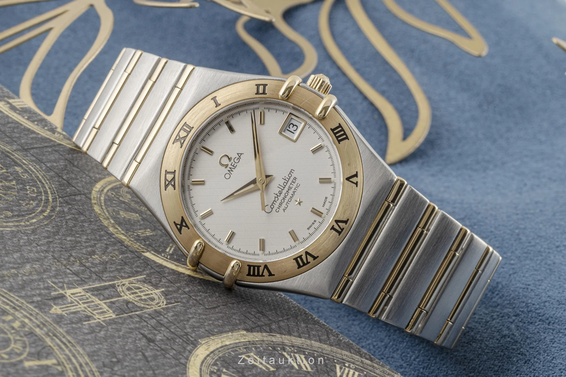 Omega Constellation steel / gold automatic men's watch 1202.30.00 LP: 9800EUR  [2300876] - Image 2