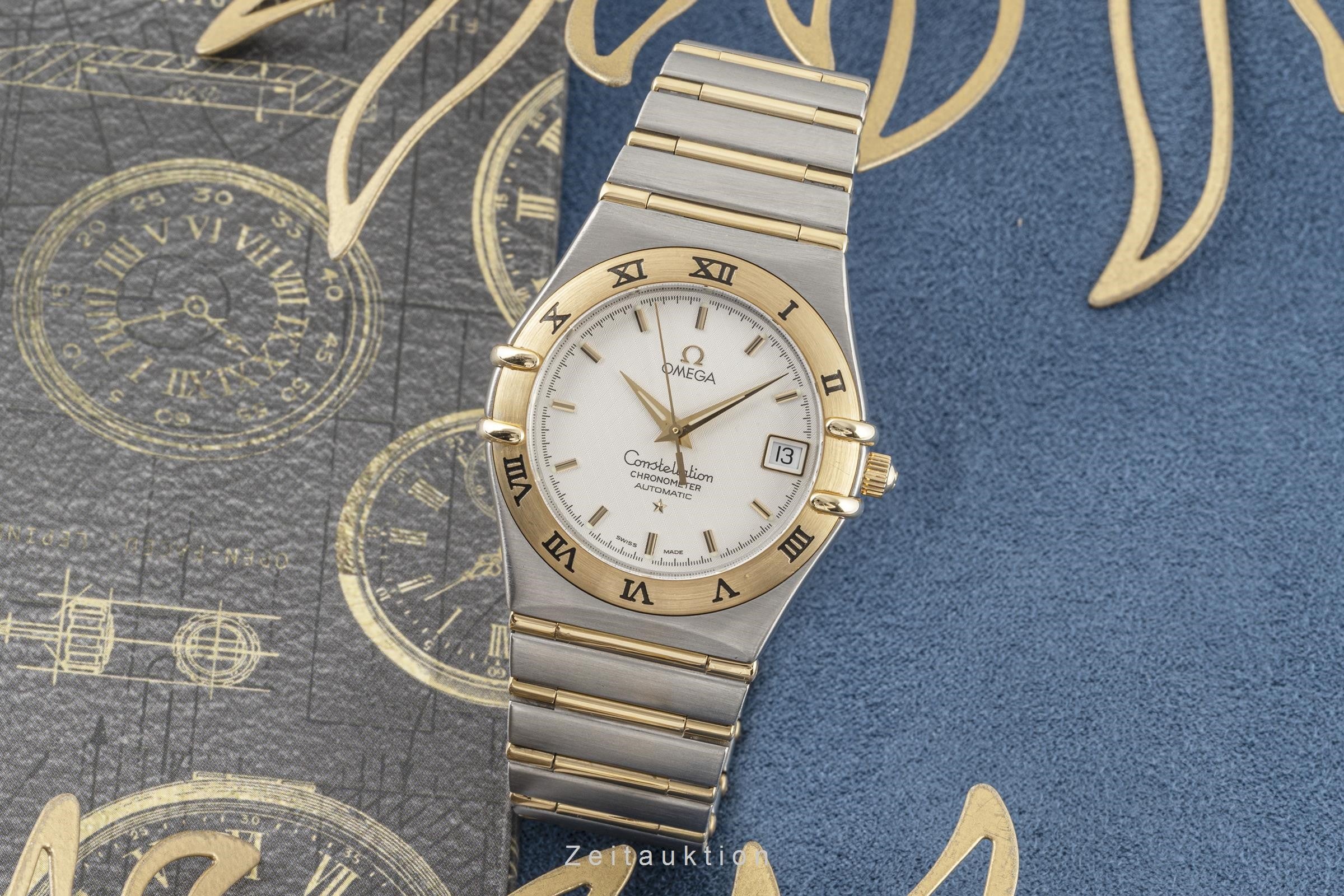 Omega Constellation steel / gold automatic men's watch 1202.30.00 LP: 9800EUR  [2300876] - Image 3