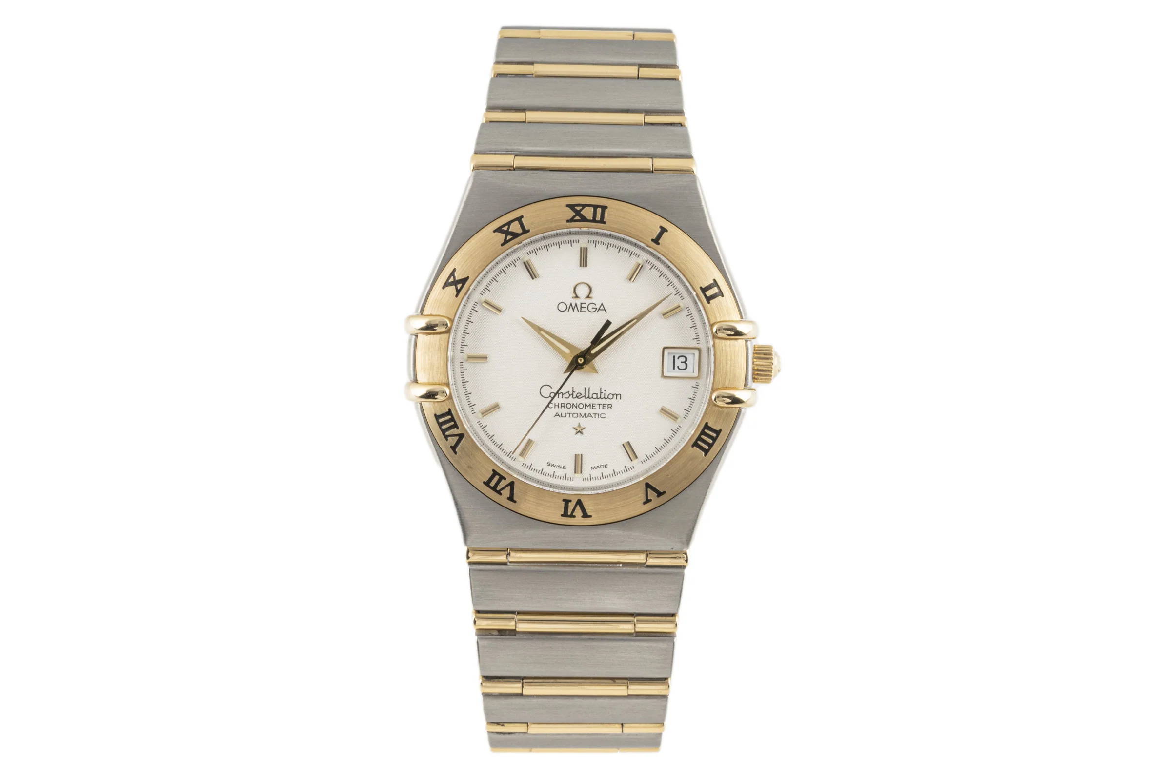 Omega Constellation steel / gold automatic men's watch 1202.30.00 LP: 9800EUR  [2300876] - Image 4